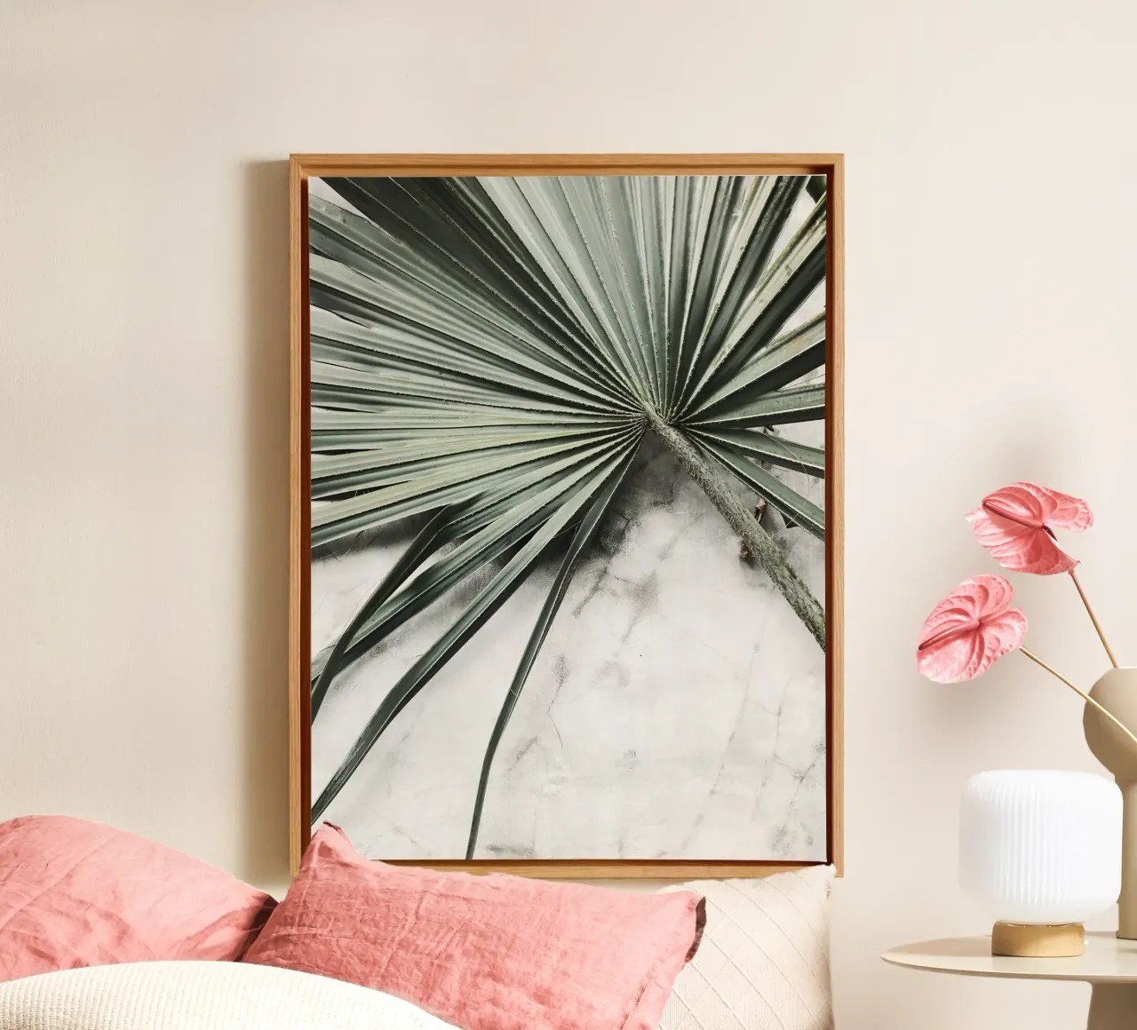 Quiete rustica tela con Cornice a cassetta da PhotoVibe Decor