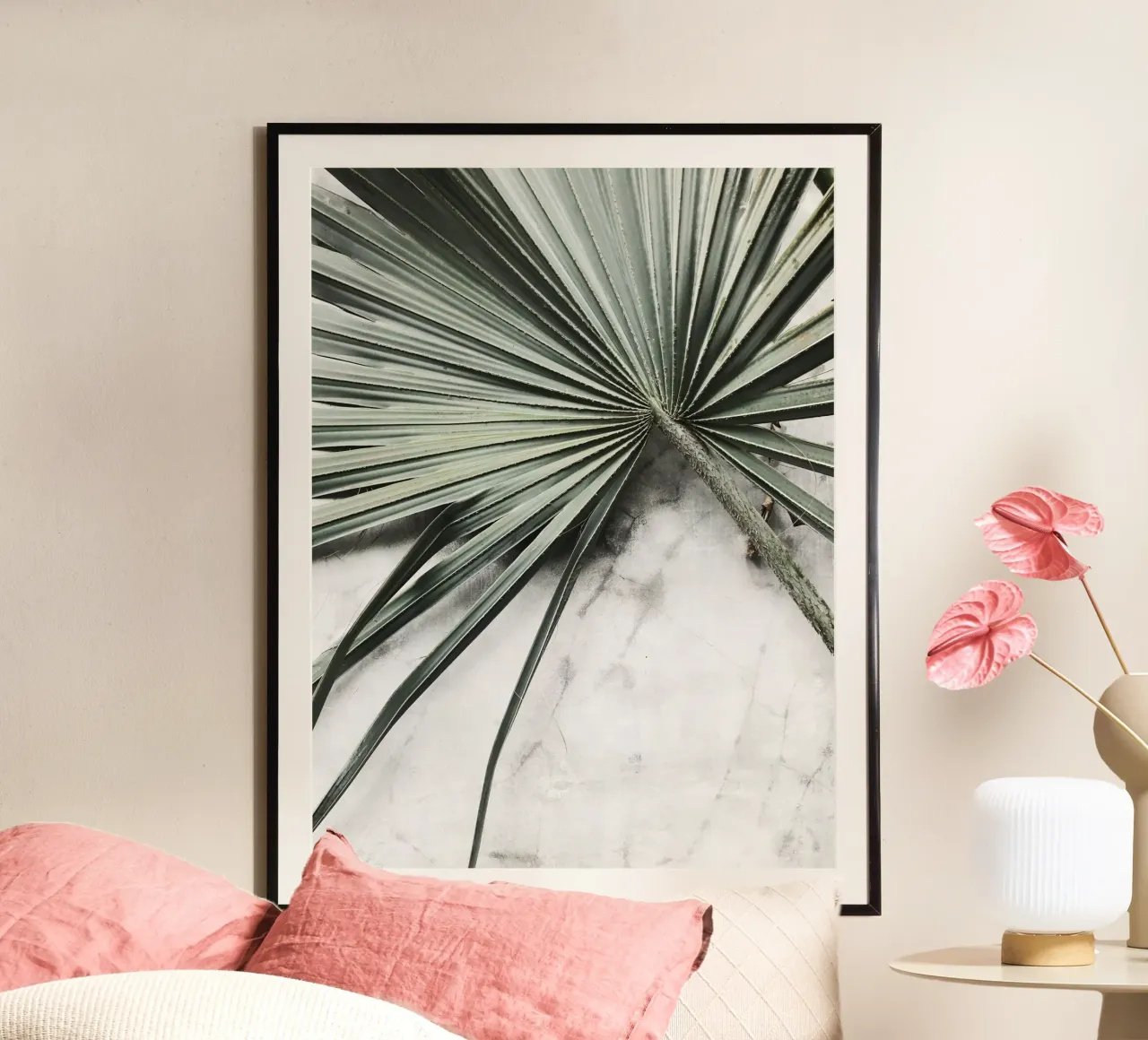 Quiete rustica poster con telaio in legno da PhotoVibe Decor