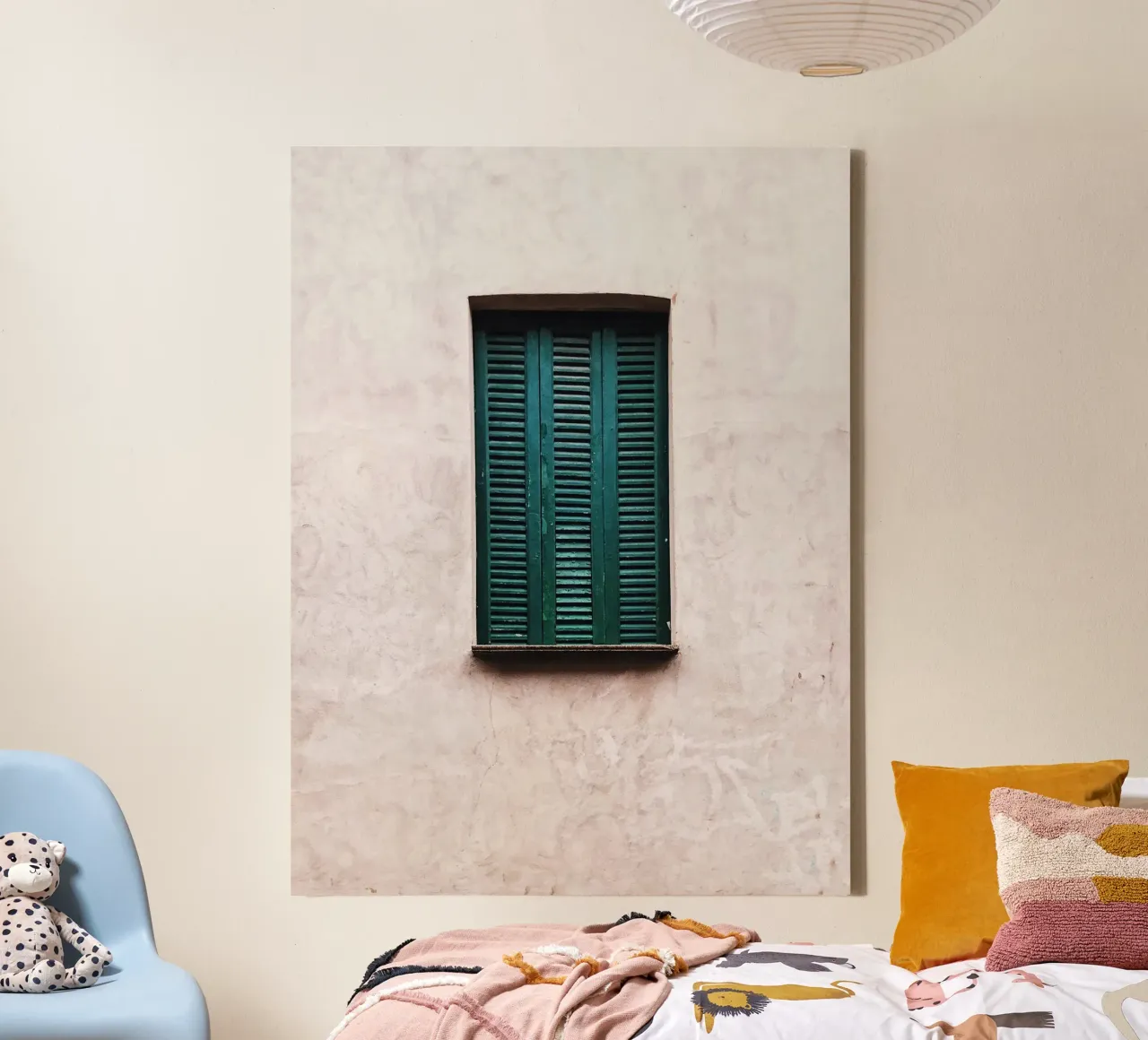 Quiete rustica tela con Cornice a cassetta da PhotoVibe Decor