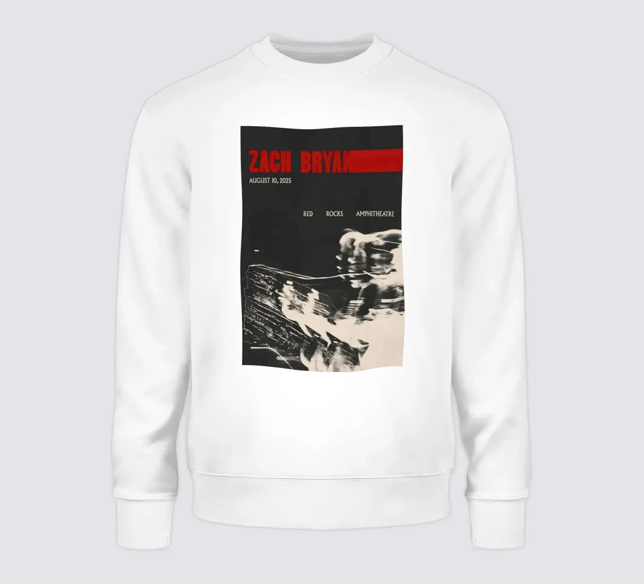 Zach Bryan sweatshirt van fayzelkodok