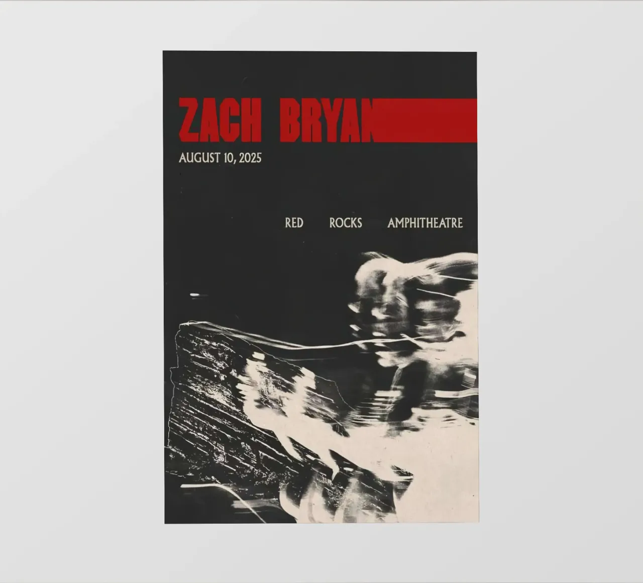 Zach Bryan telo in pvc da fayzelkodok