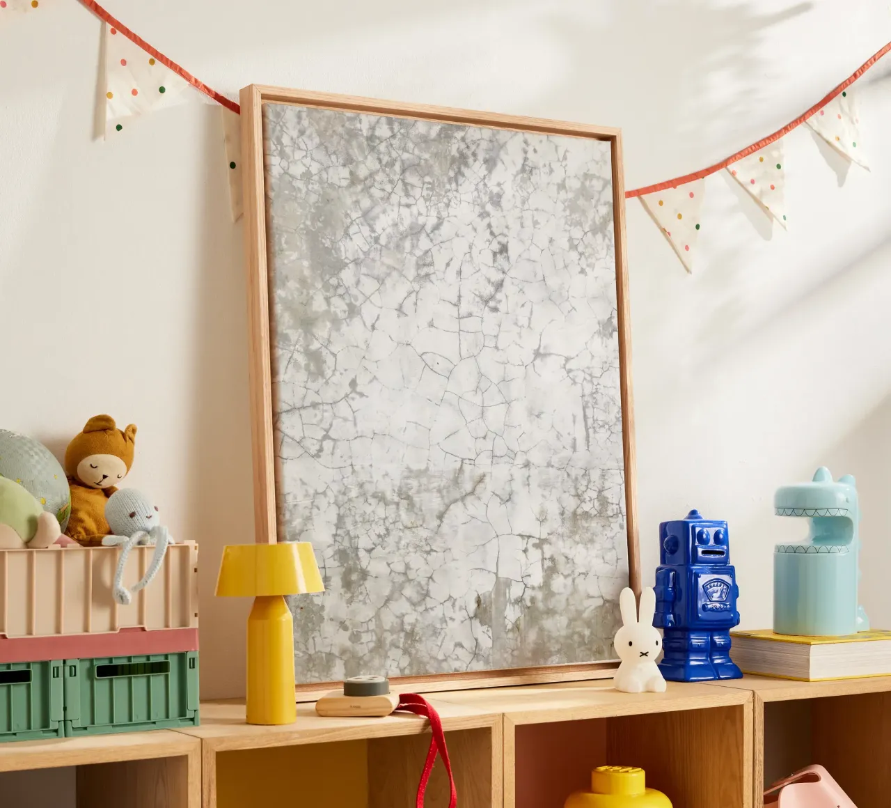 Quiete rustica tela con Cornice a cassetta da PhotoVibe Decor