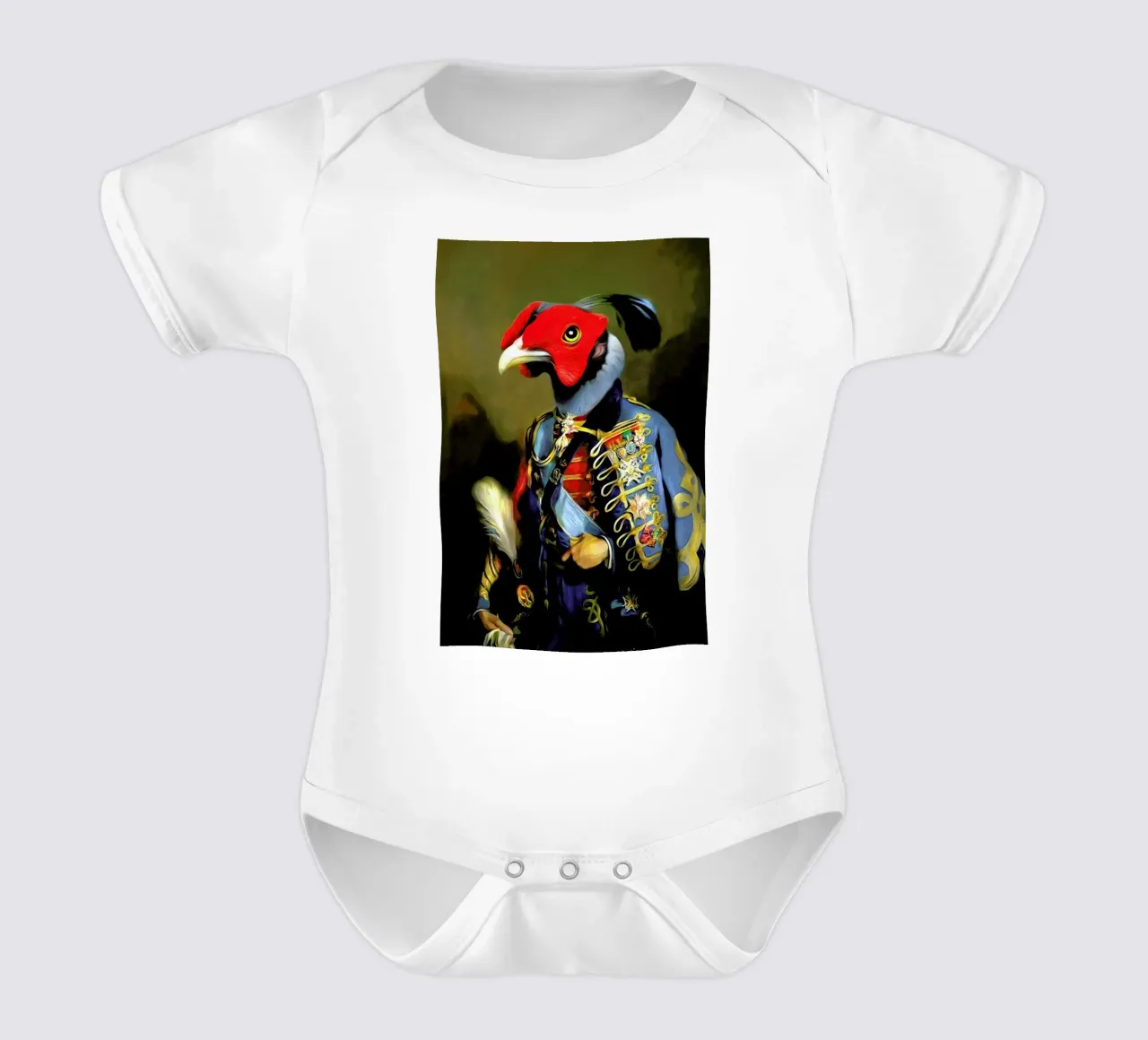 Gregory body neonato maniche corte da Tein Lucasson
