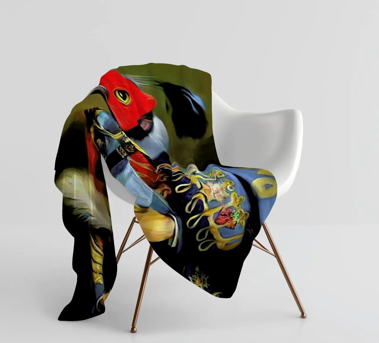 Gregory fleecedeken van Tein Lucasson