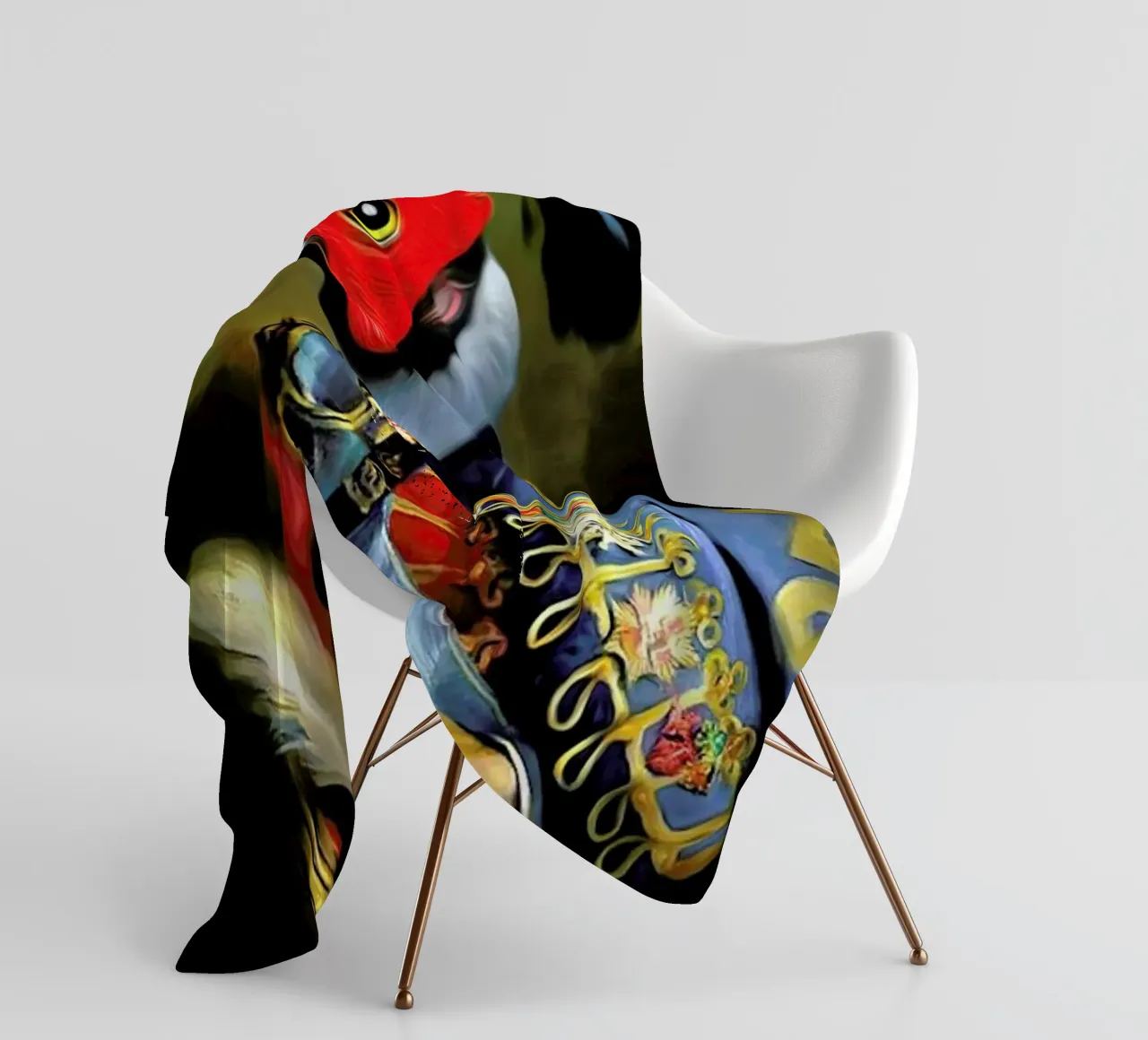 Gregory fleecedeken van Tein Lucasson