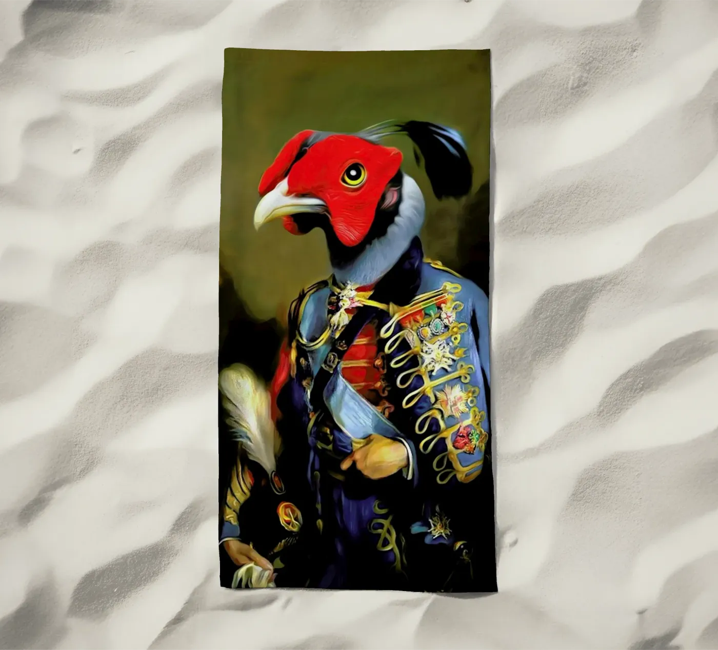 Gregory strandhanddoek van Tein Lucasson