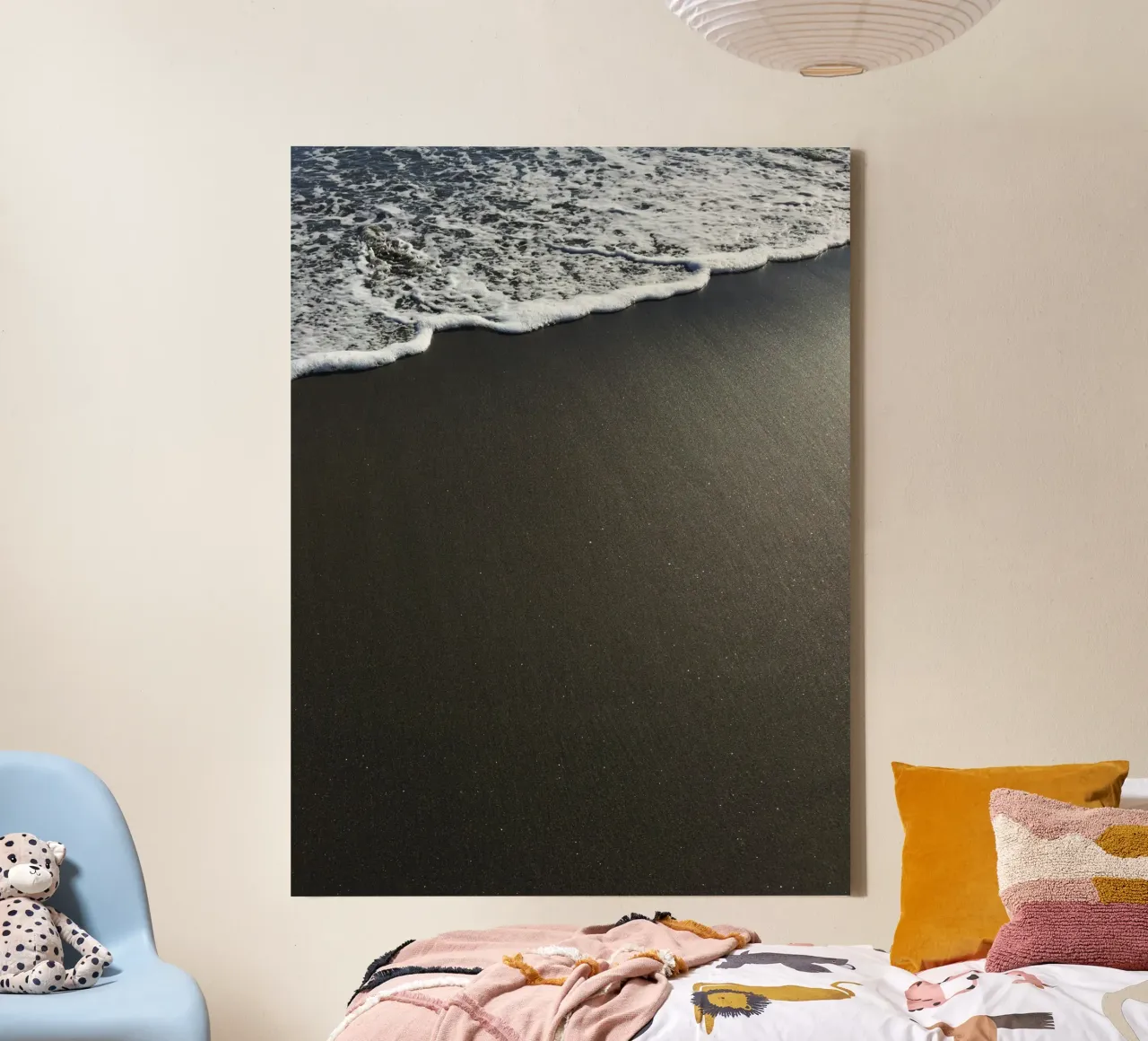 Quiete rustica tela con Cornice a cassetta da PhotoVibe Decor