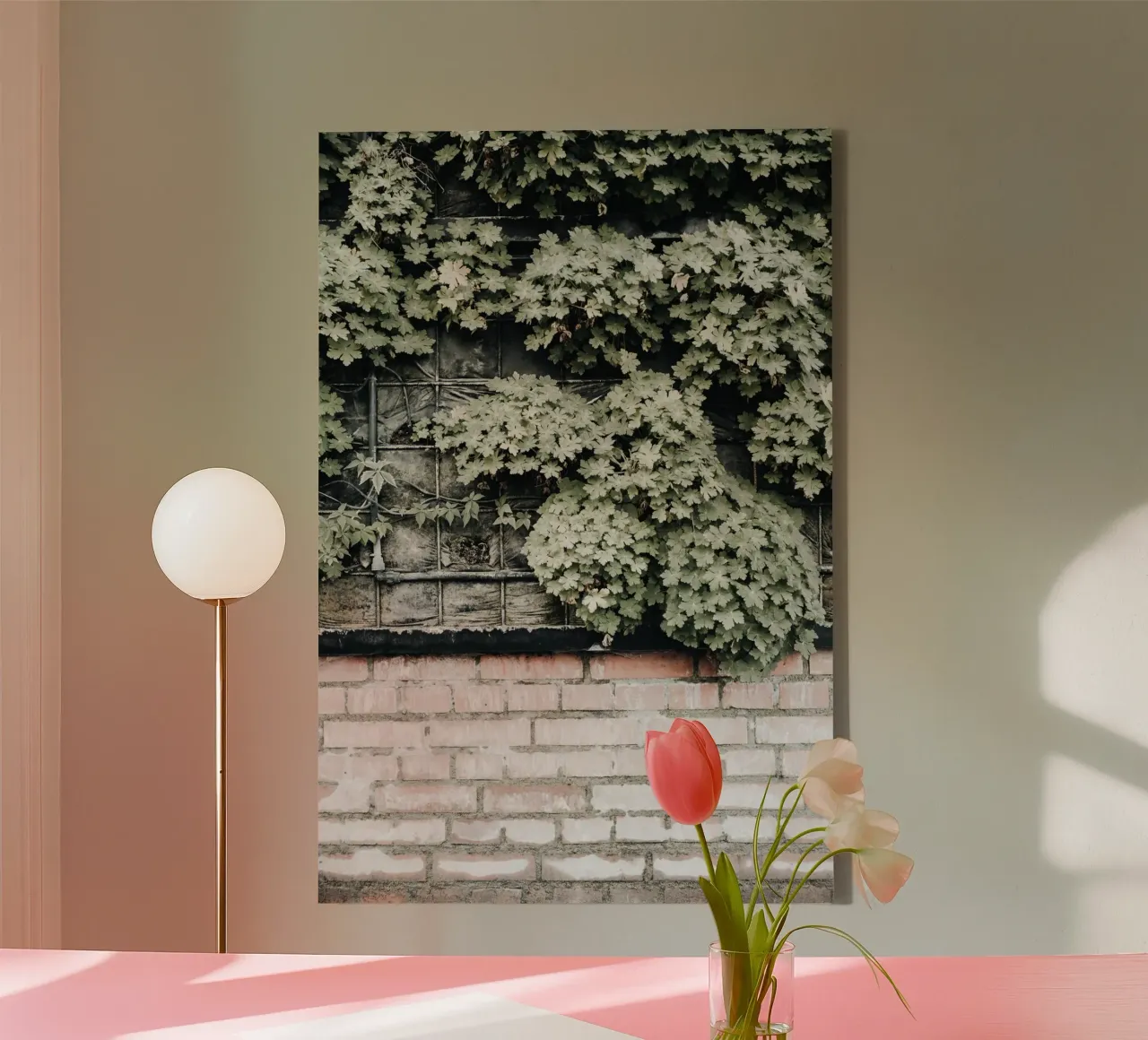 Quiete rustica tela con Cornice a cassetta da PhotoVibe Decor