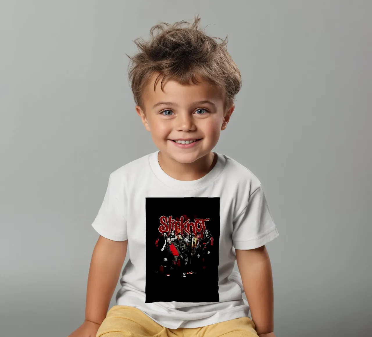 Slipknot t-shirt bambini da fayzelkodok