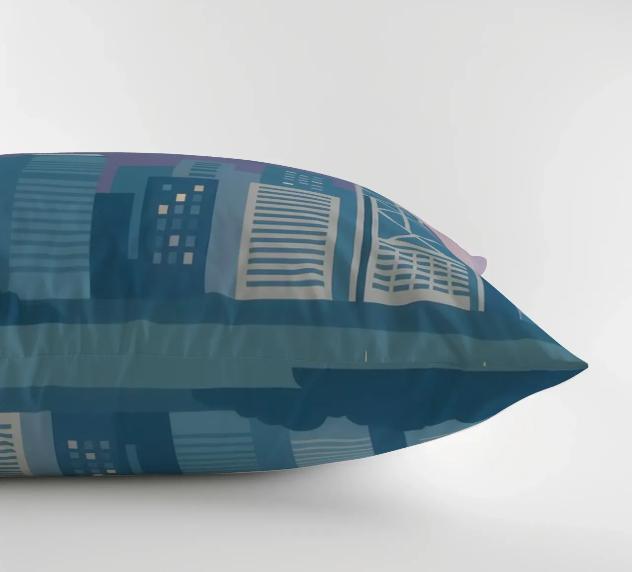 Hong Kong – Skyline in Silence cuscino da Attaboy Dsgn
