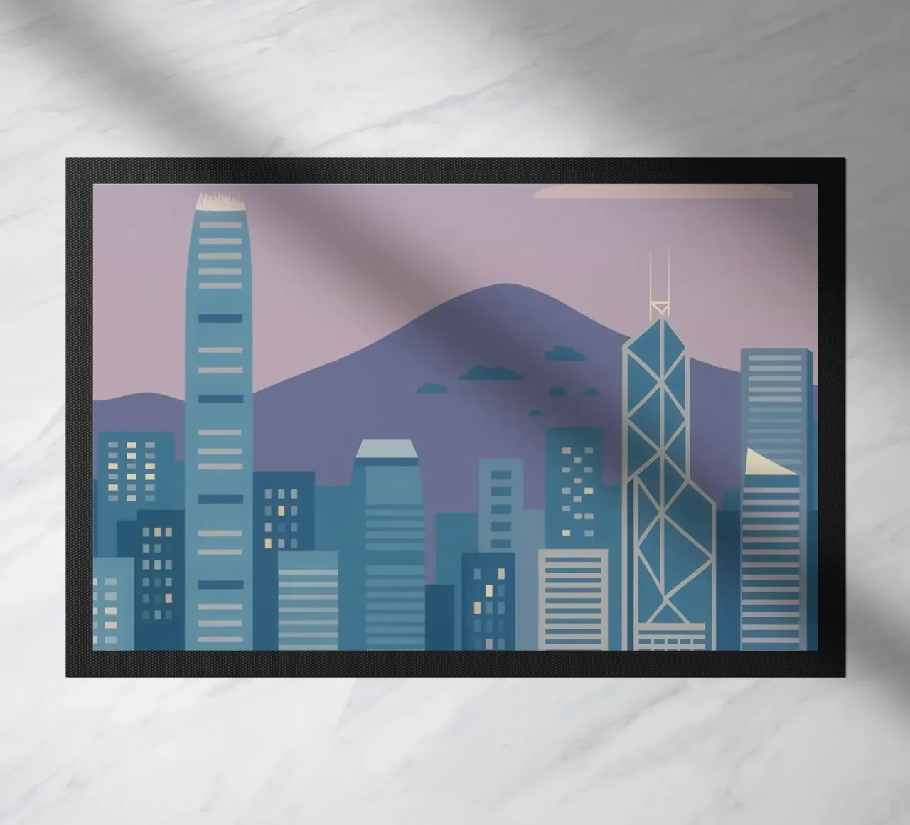 Hong Kong – Skyline in Silence zerbino da Attaboy Dsgn