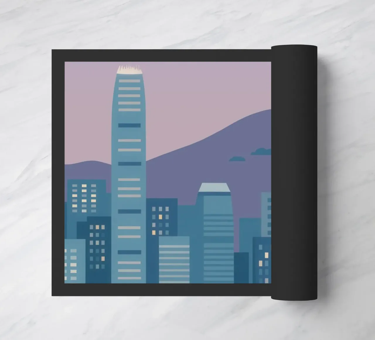 Hong Kong – Skyline in Silence zerbino da Attaboy Dsgn