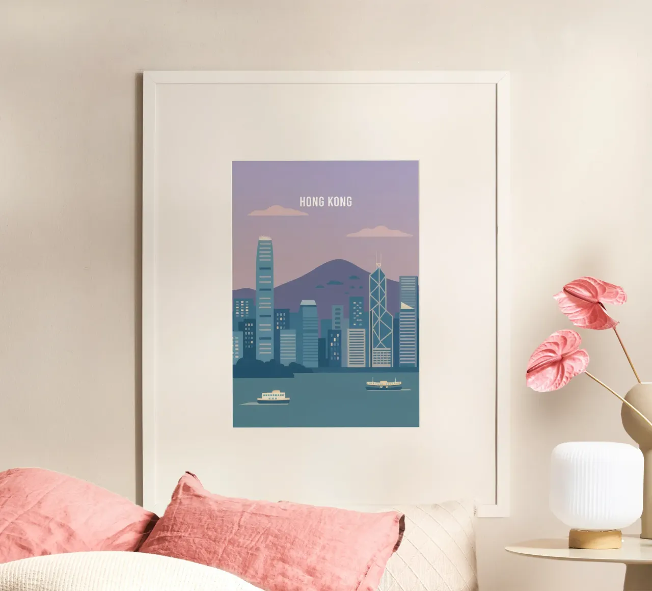 Hong Kong – Skyline in Silence hahnemühle de Attaboy Dsgn