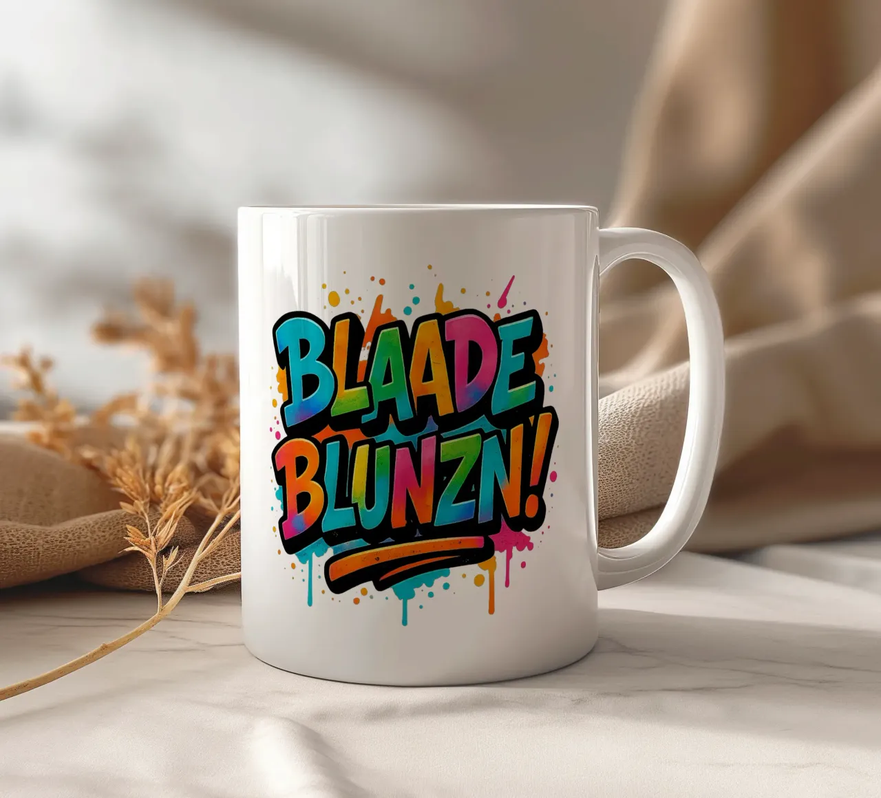 BLAADE BLUNZN! tazza in ceramica da Vintage Van Gogh