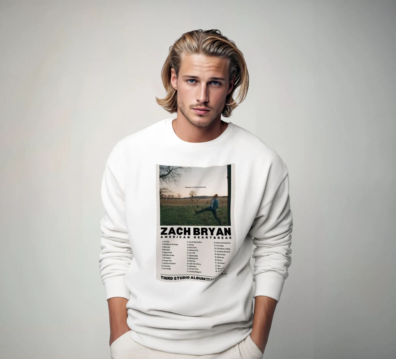 Zach Bryan felpa da fayzelkodok