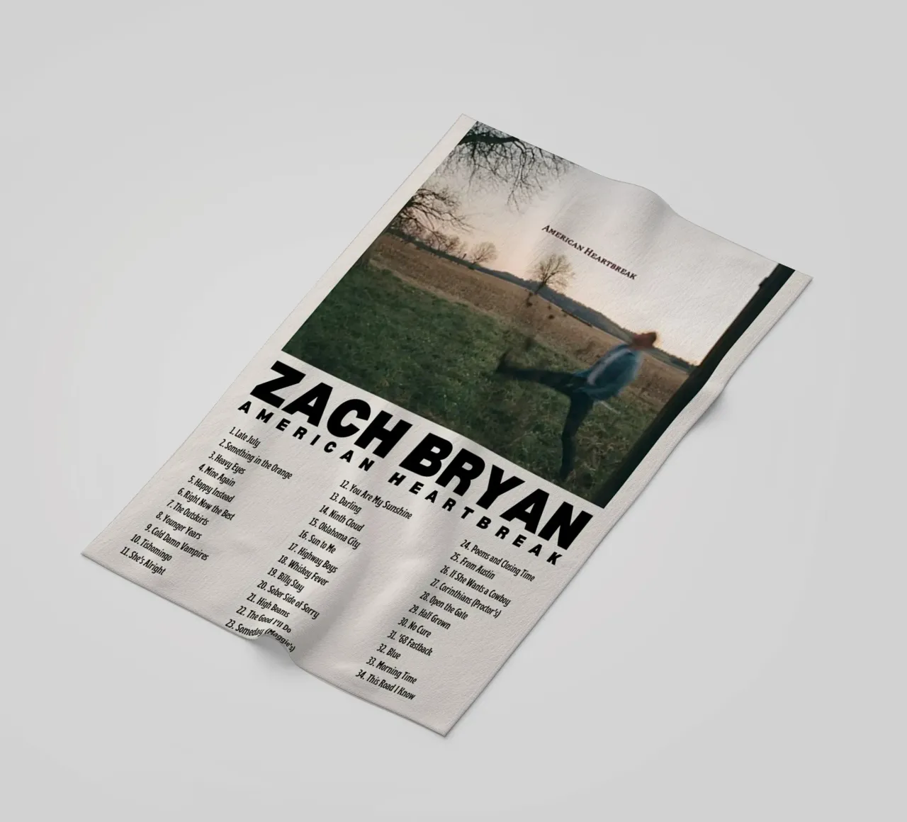 Zach Bryan telo mare da fayzelkodok