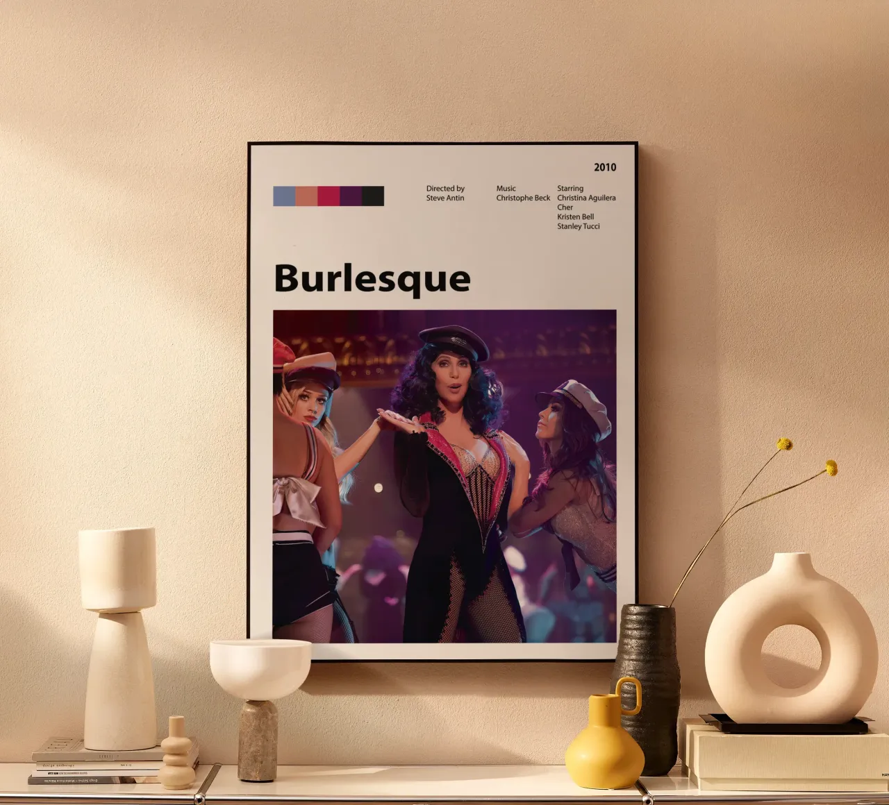 Burlesque alu-dibond by 🎞 The Movie Wall