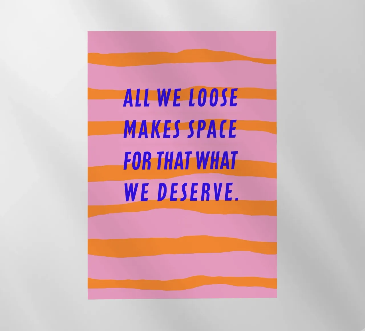 All we loose makes space. pellicola backlit da FRICKE DESIGN