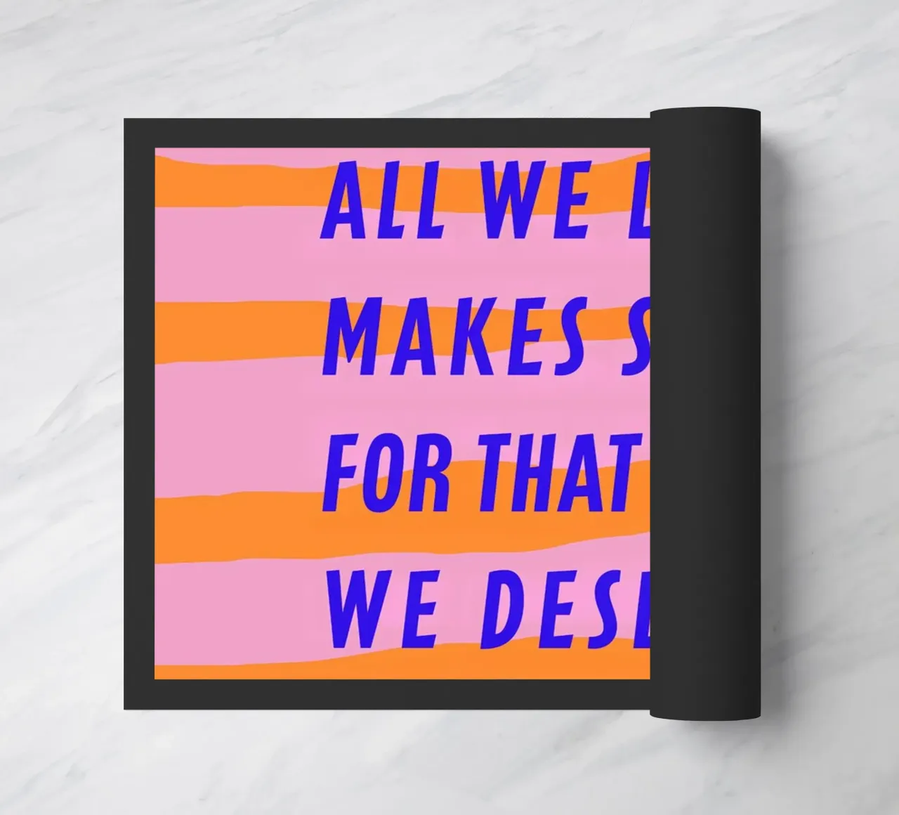 All we loose makes space. zerbino da FRICKE DESIGN