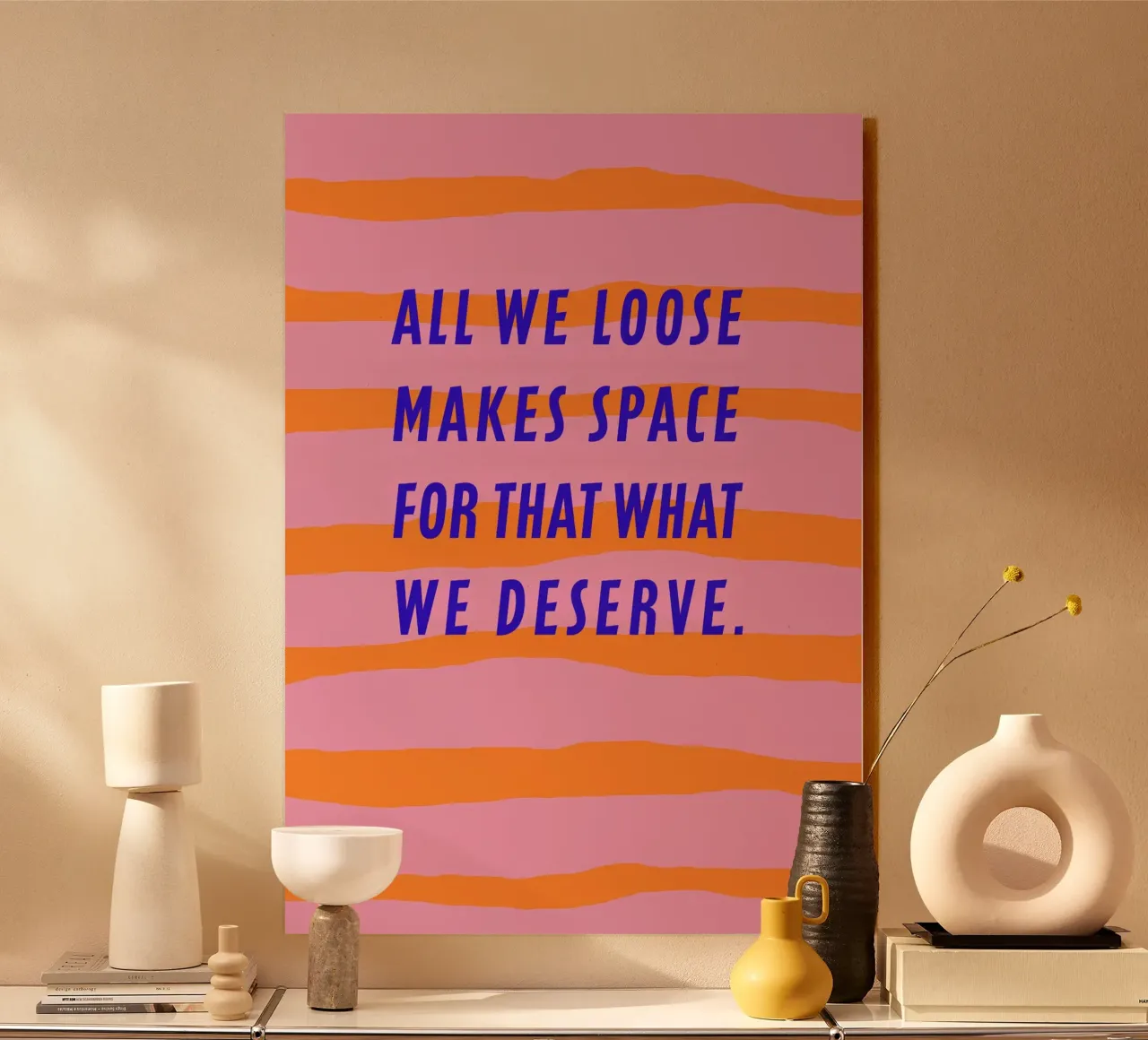 All we loose makes space. plexiglass da FRICKE DESIGN
