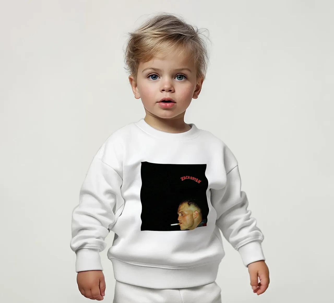 Zach Bryan sudadera de bebé de fayzelkodok