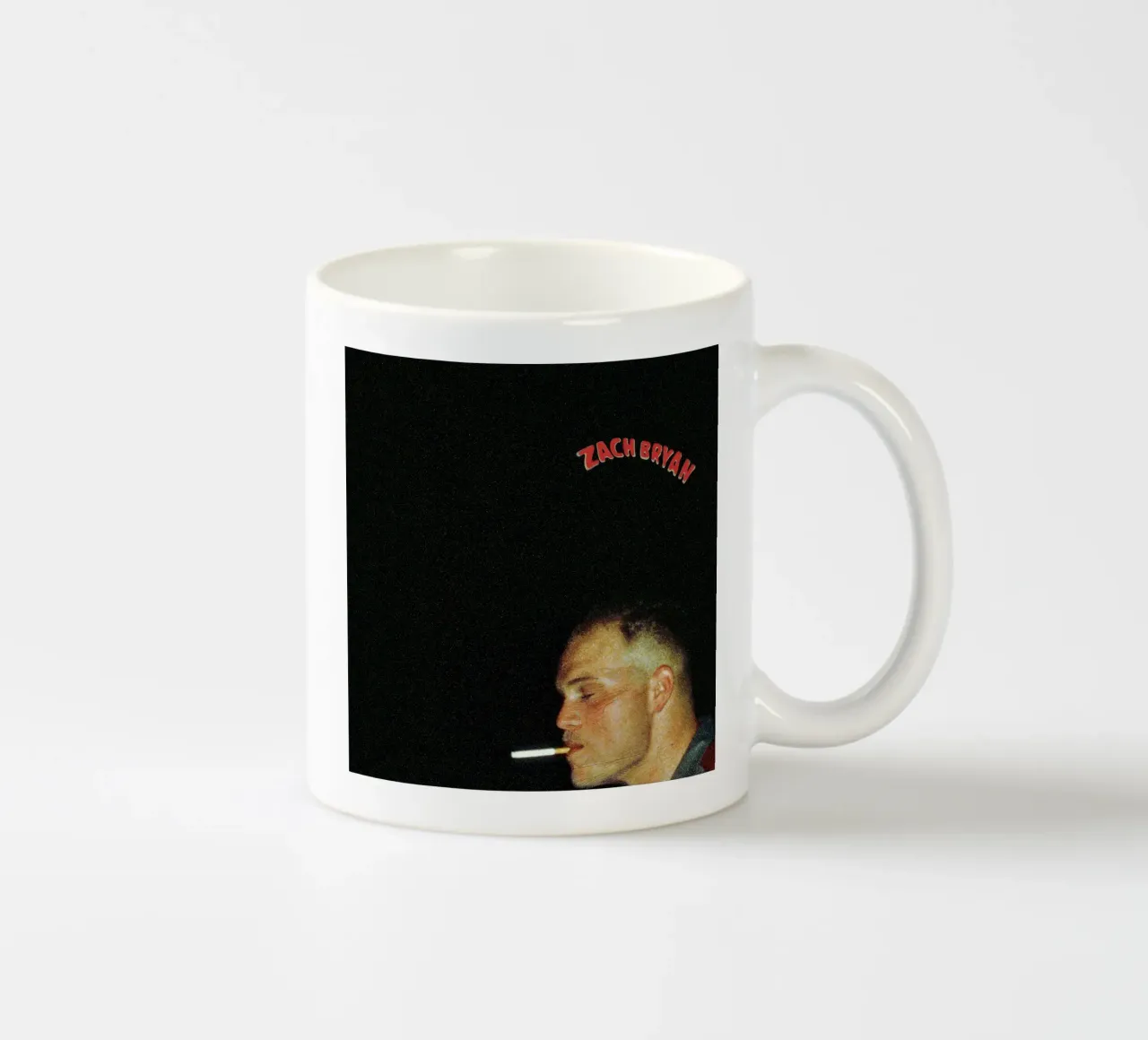Zach Bryan ceramic mug by fayzelkodok