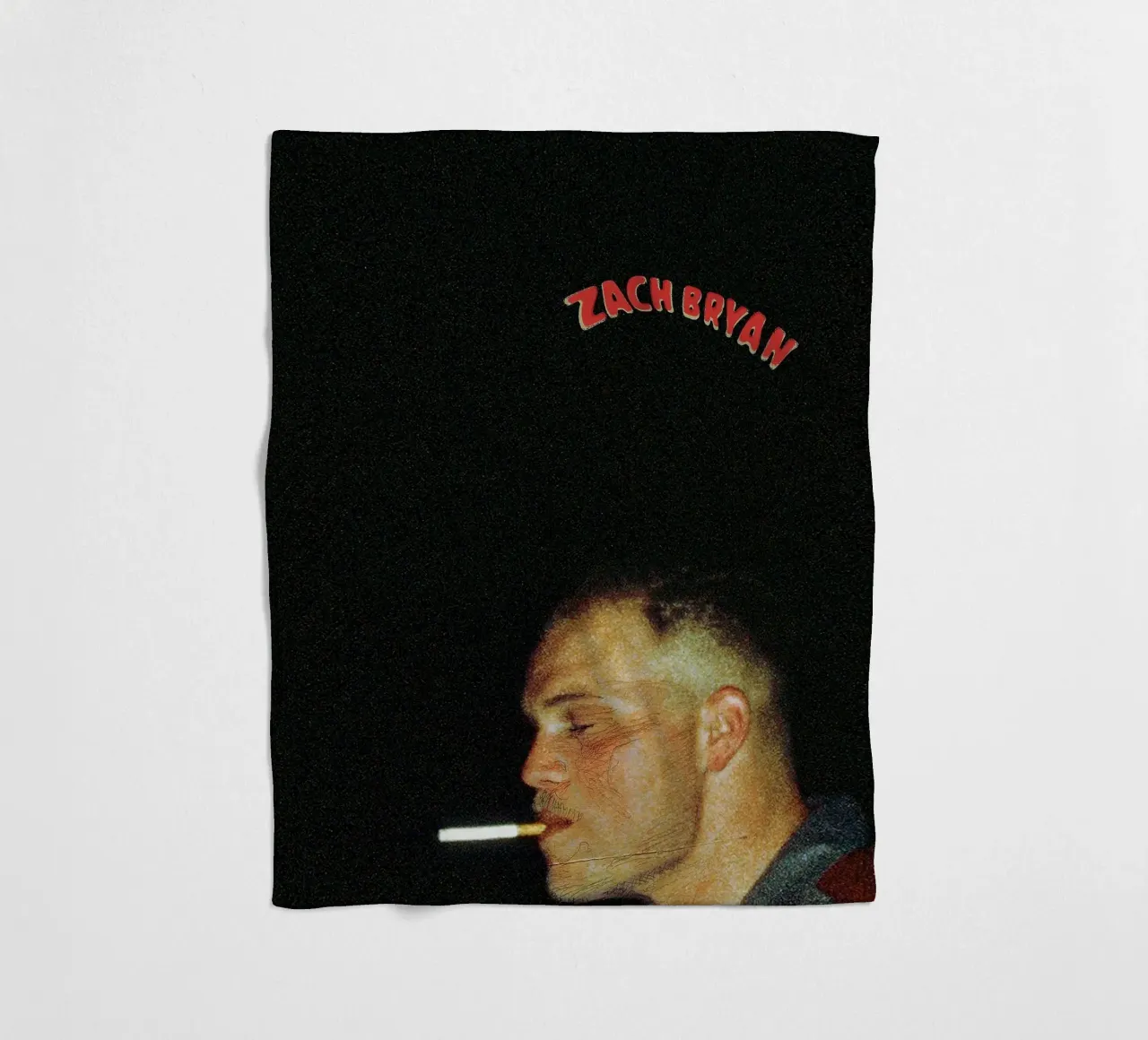 Zach Bryan coperta in pile da fayzelkodok