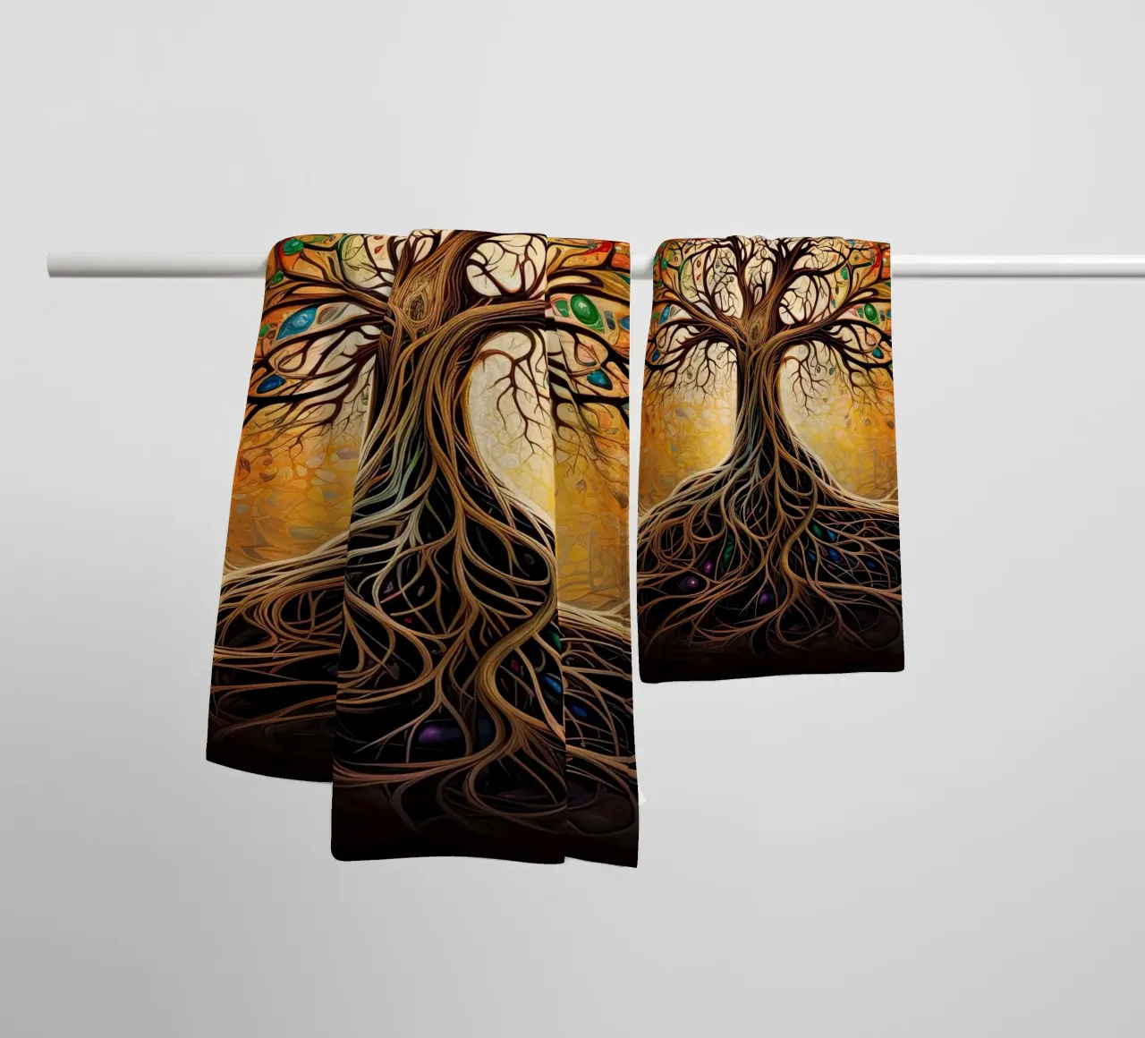 Art mural d'Imagine serviette de bain de Imagine