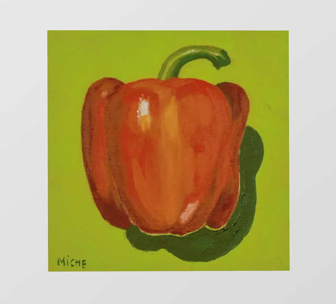 Red Pepper pellicola backlit da Miche Watkins