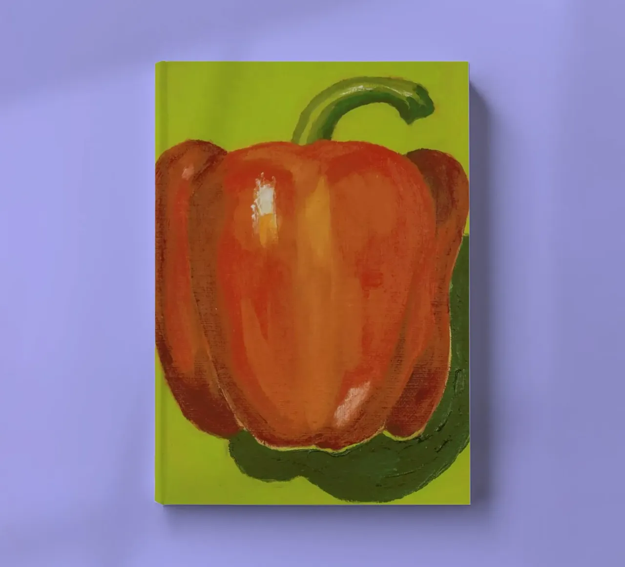 Red Pepper notebook by Miche Watkins