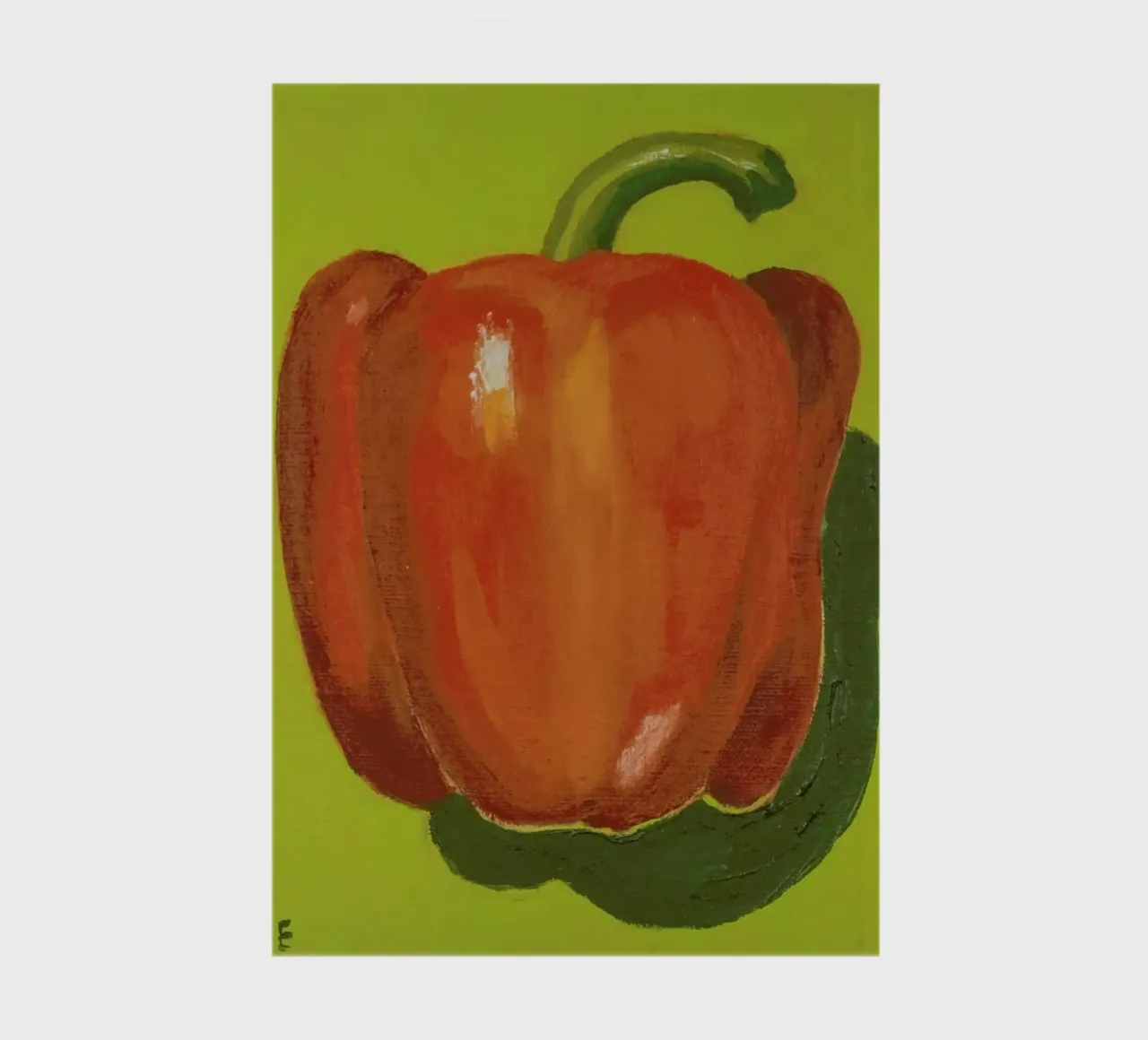 Red Pepper notebook by Miche Watkins