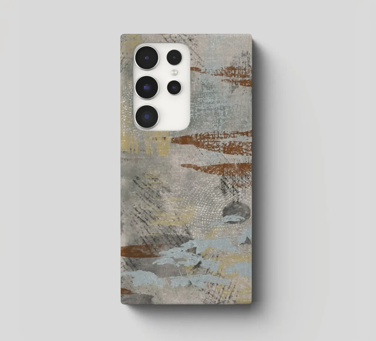 Modern abstract digital painting with textures and shapes cover samsung da Imaginative