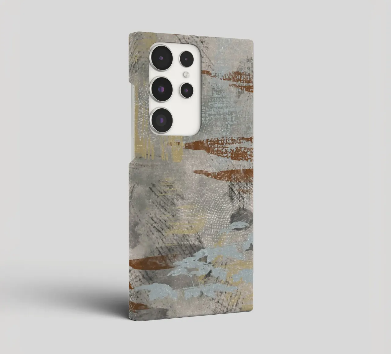 Modern abstract digital painting with textures and shapes cover samsung da Imaginative