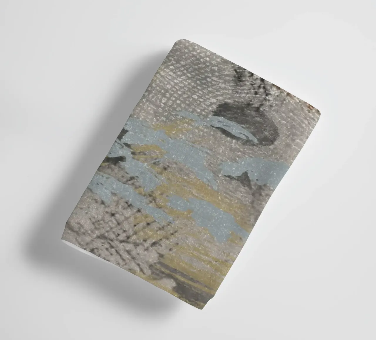 Modern abstract digital painting with textures and shapes badhanddoek van Imaginative