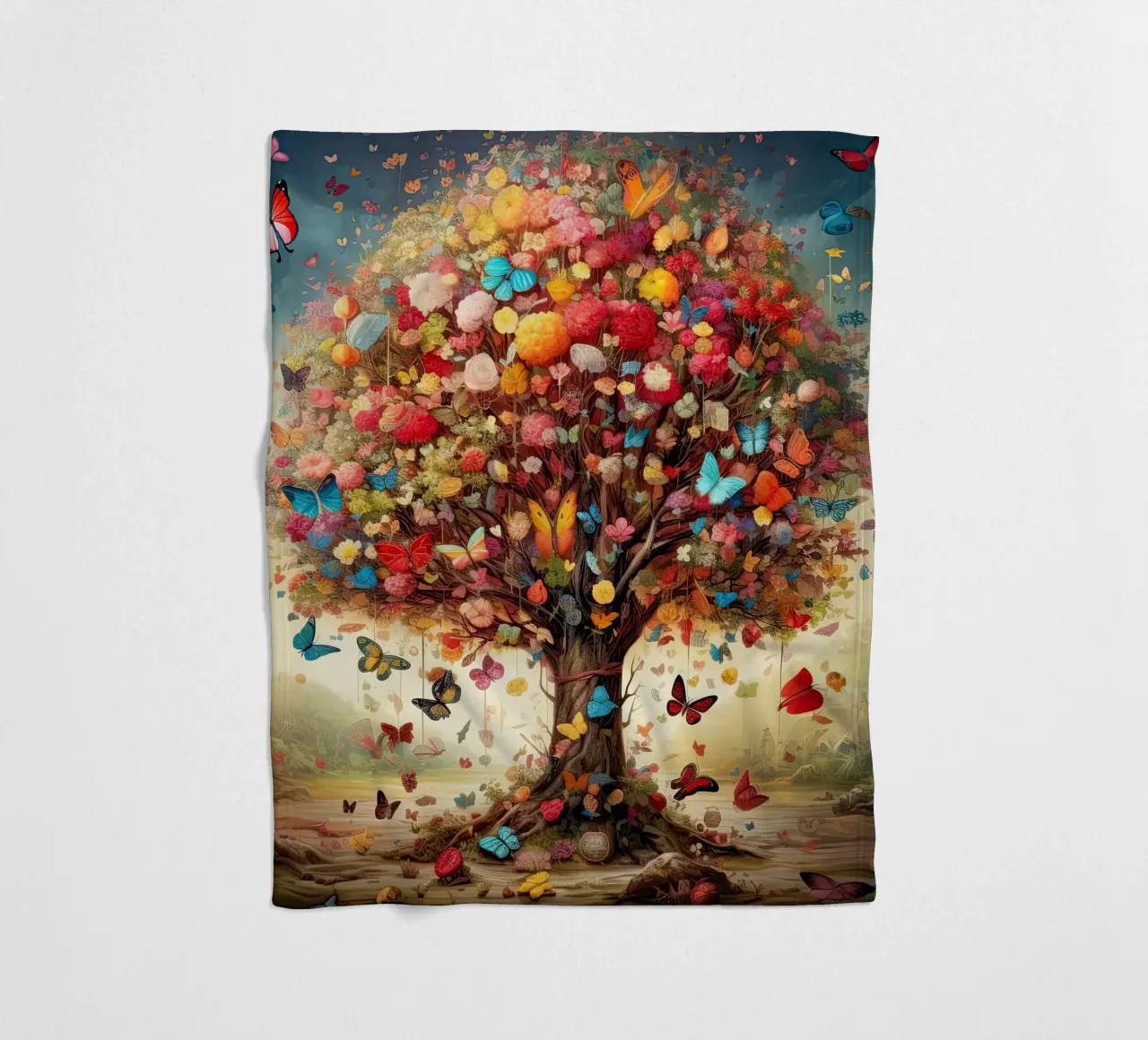 Wandkunst von Imagine Fleecedecke von Imagine