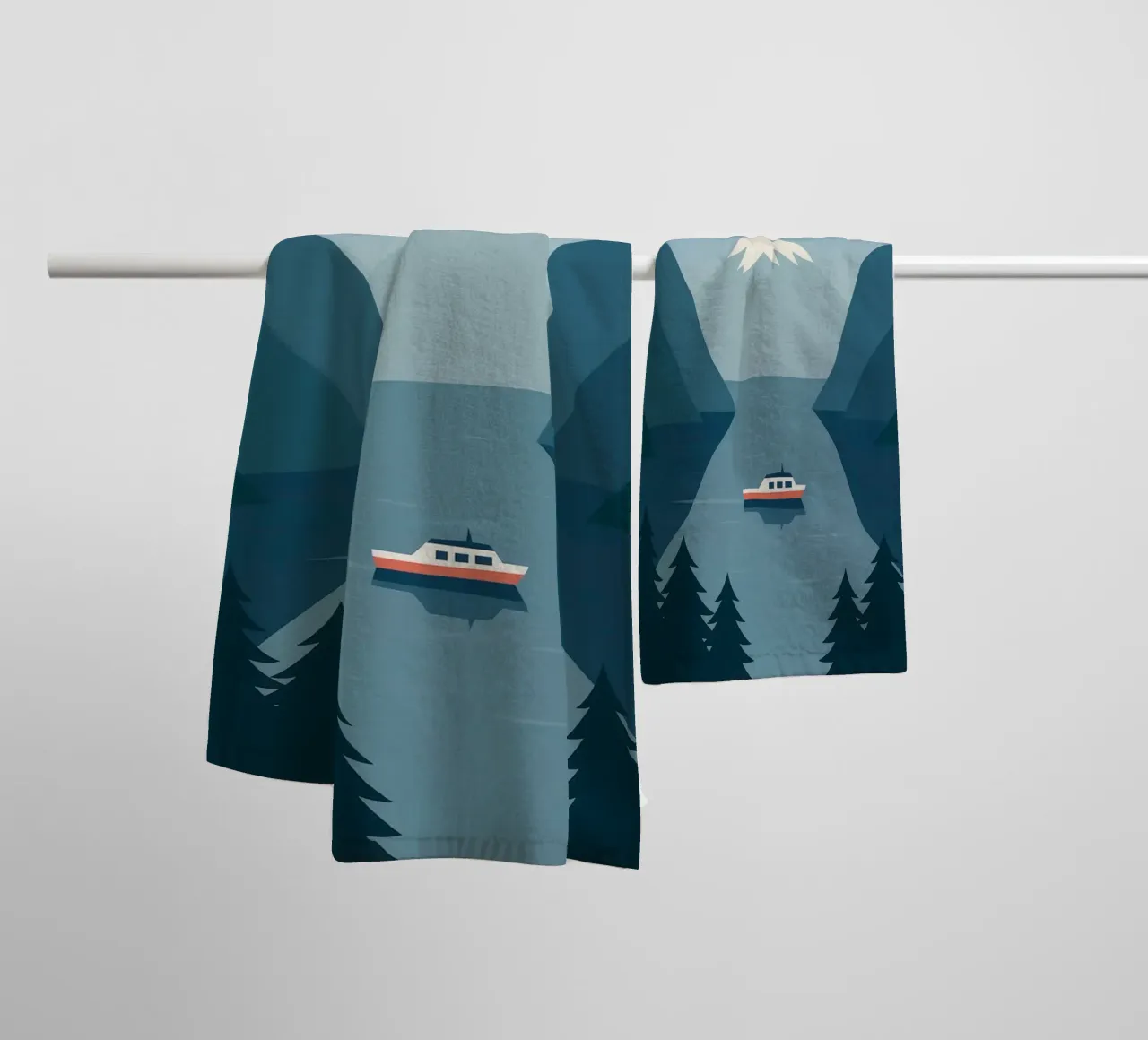 Norway asciugamano da bagno da Attaboy Dsgn
