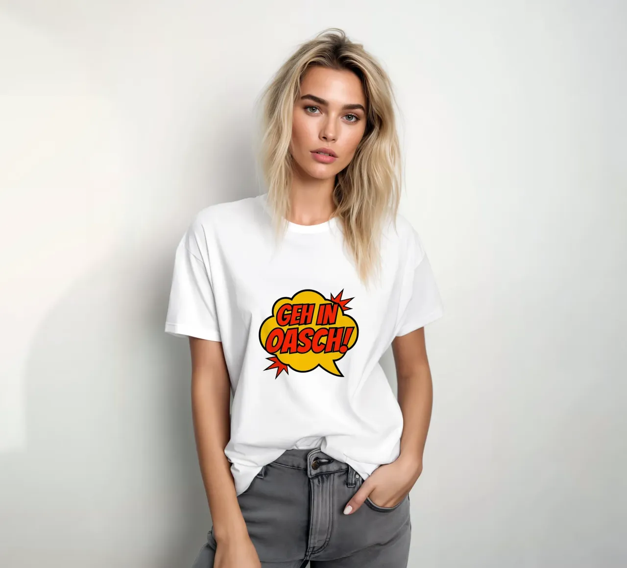 GEH IN OASCH! t-shirt da Vintage Van Gogh
