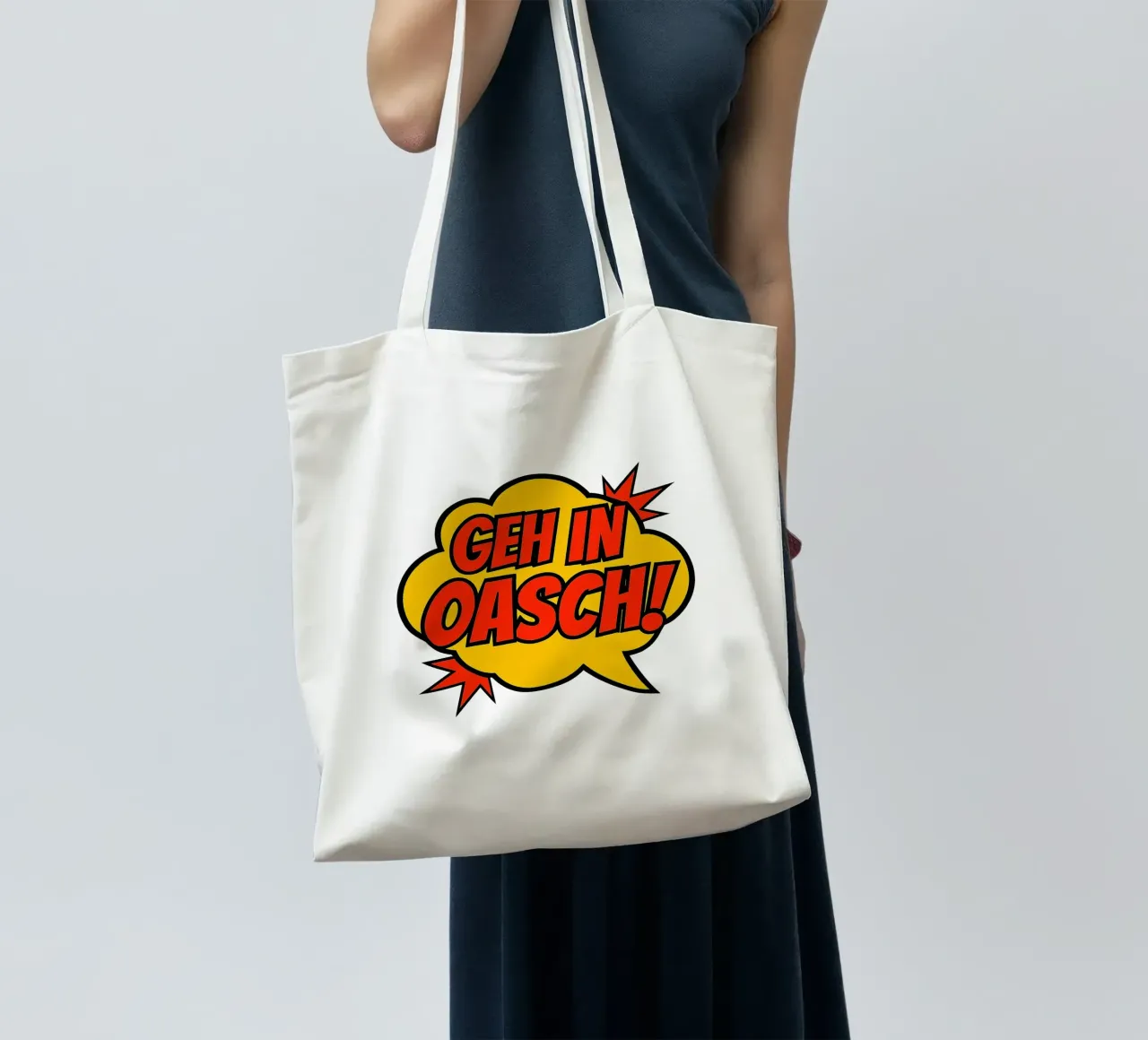 GEH IN OASCH! borsa in juta da Vintage Van Gogh