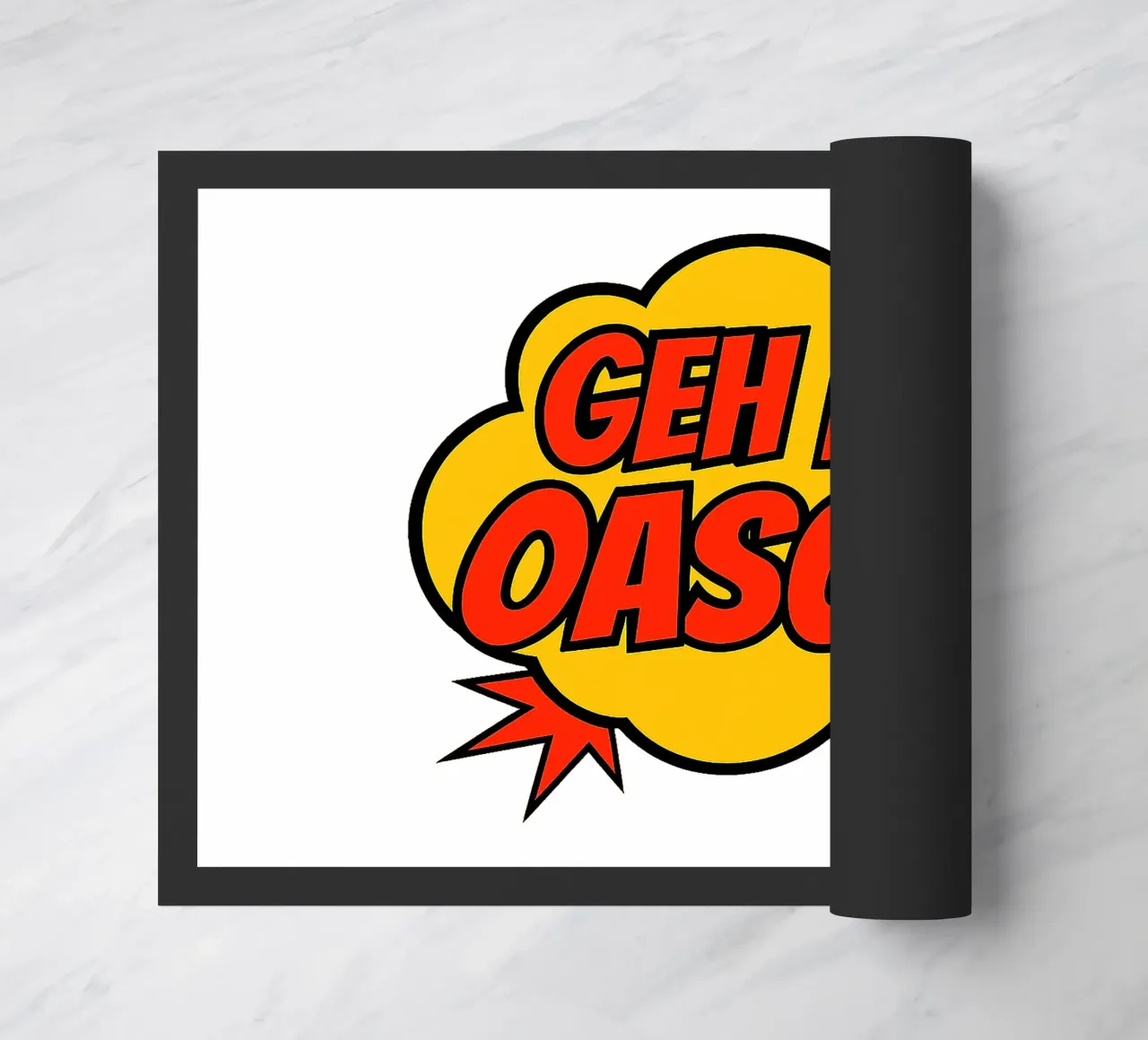 GEH IN OASCH! zerbino da Vintage Van Gogh