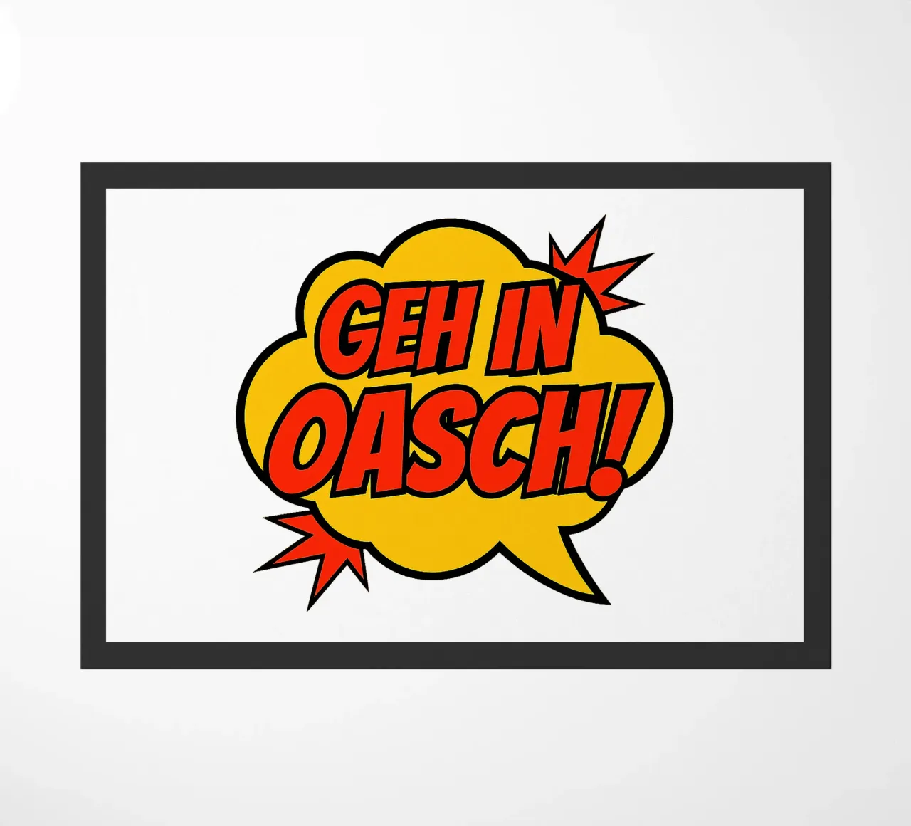 GEH IN OASCH! zerbino da Vintage Van Gogh