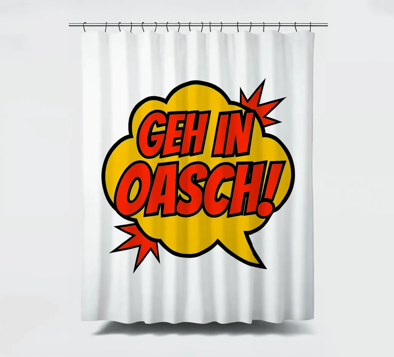GEH IN OASCH! tenda da doccia da Vintage Van Gogh