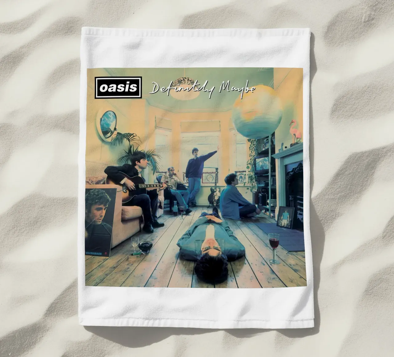 OASIS Definitely Maybe beach towel by fayzelkodok