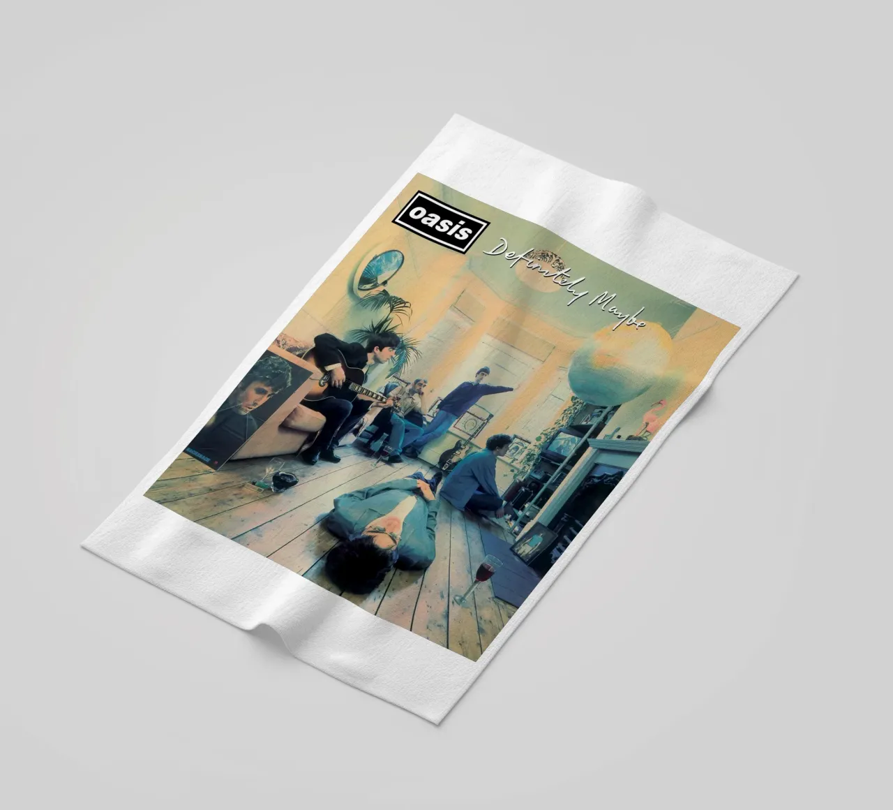 OASIS Definitely Maybe beach towel by fayzelkodok