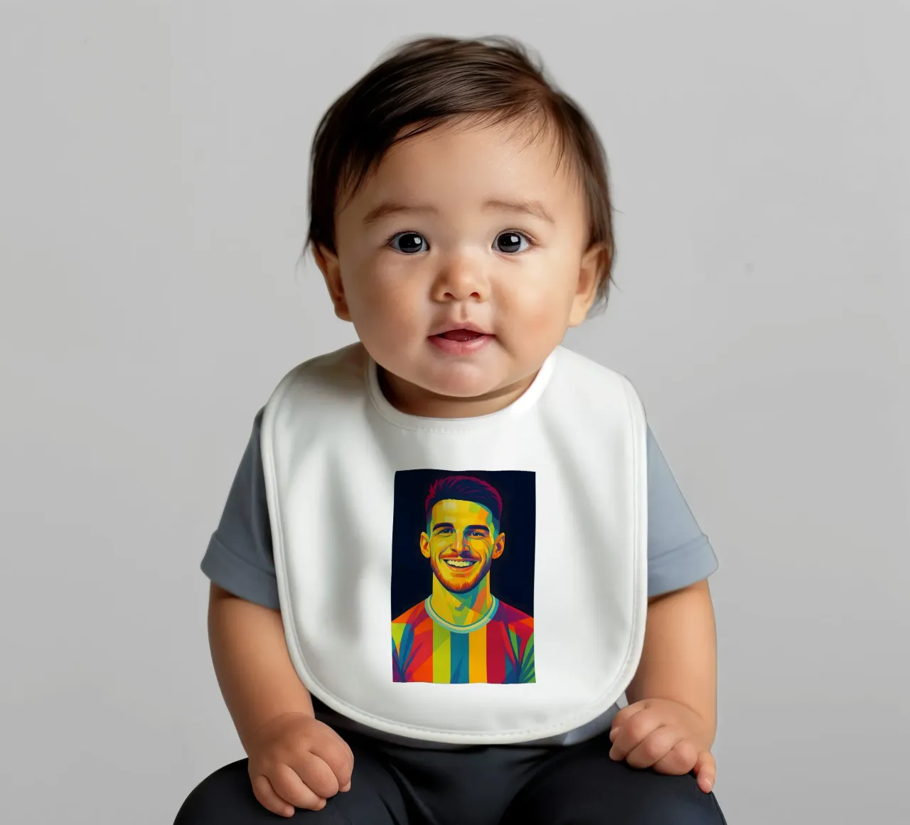 Arte pop di Declan Rice bavaglino da BONANZA