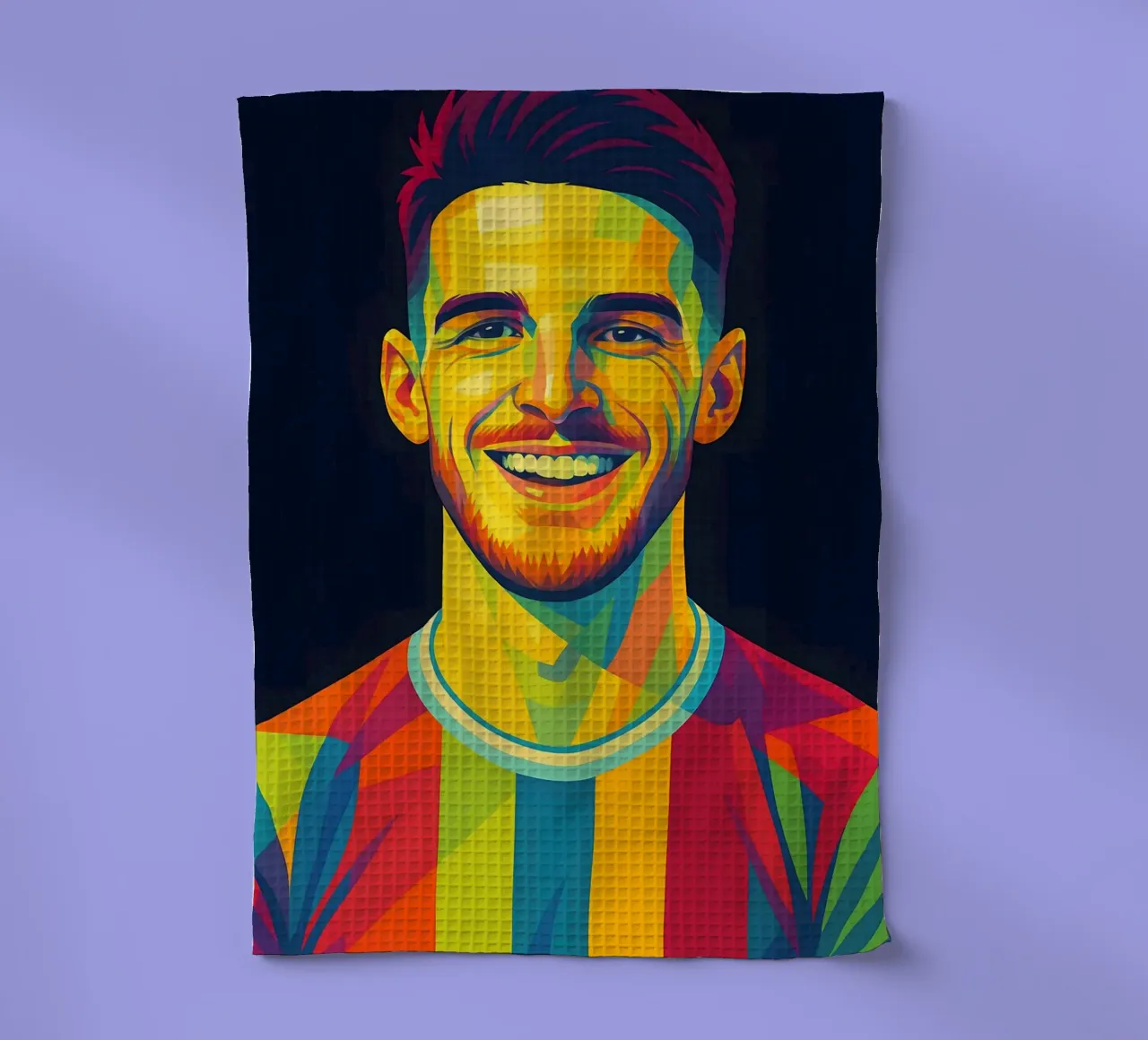 Arte pop di Declan Rice canovaccio da cucina da BONANZA