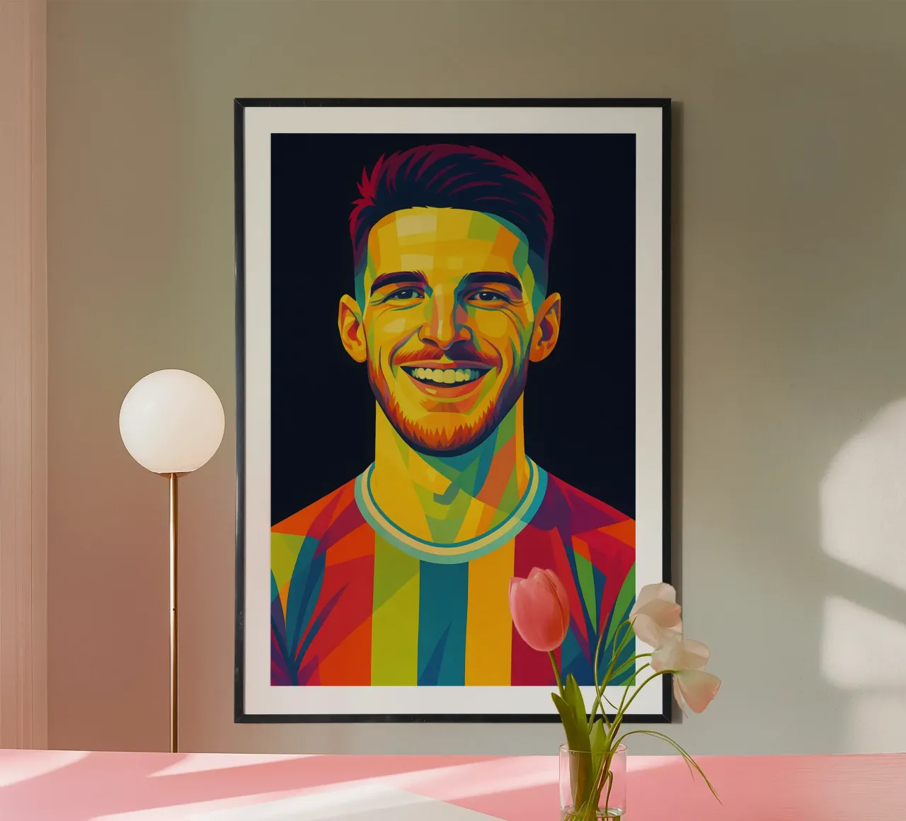 Arte pop di Declan Rice carta hahnemühle da BONANZA