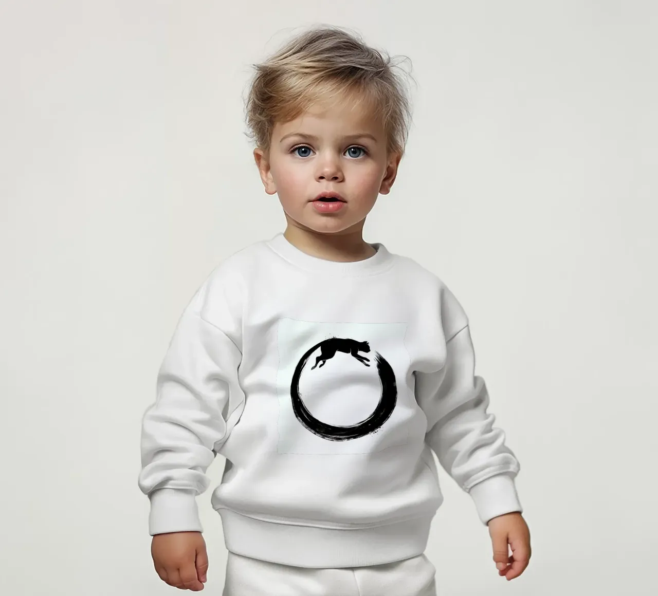 Sumie Enso Cat felpa neonato da Tobe Fonseca