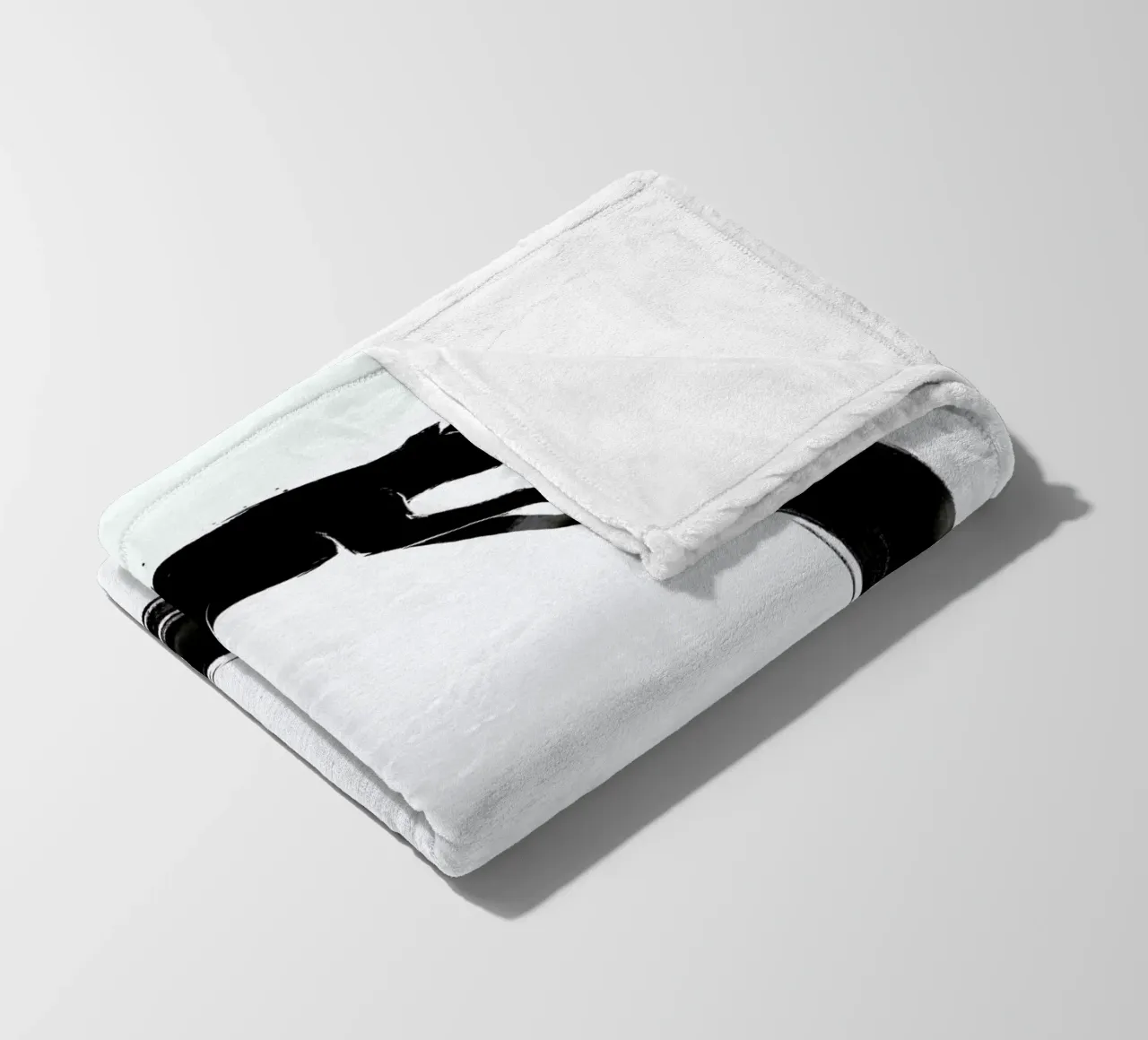 Sumie Enso Cat coperta in pile da Tobe Fonseca