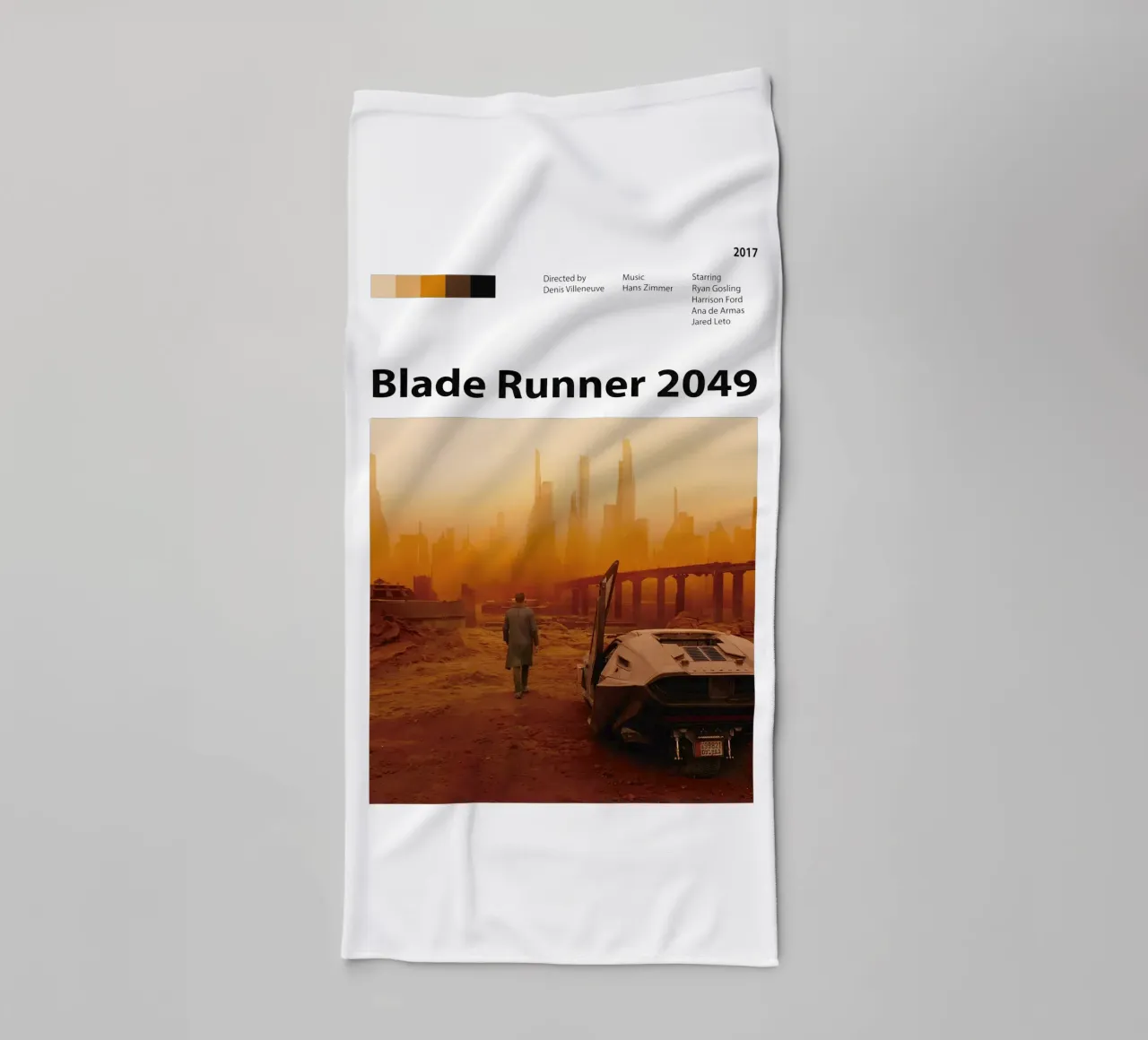 Blade Runner 2049 asciugamano da bagno da 🎞 The Movie Wall