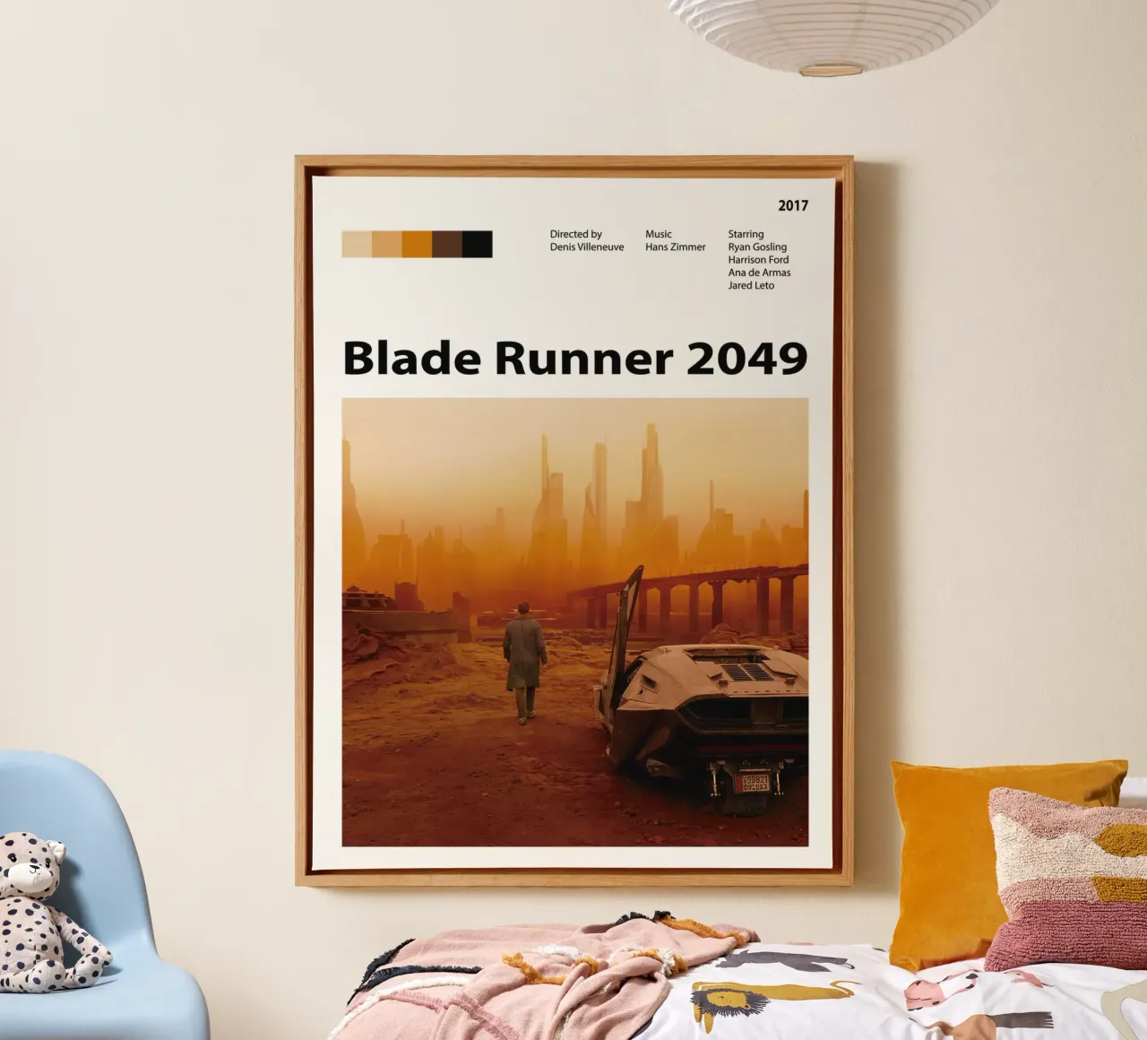 Blade Runner 2049 tela con Cornice a cassetta da 🎞 The Movie Wall